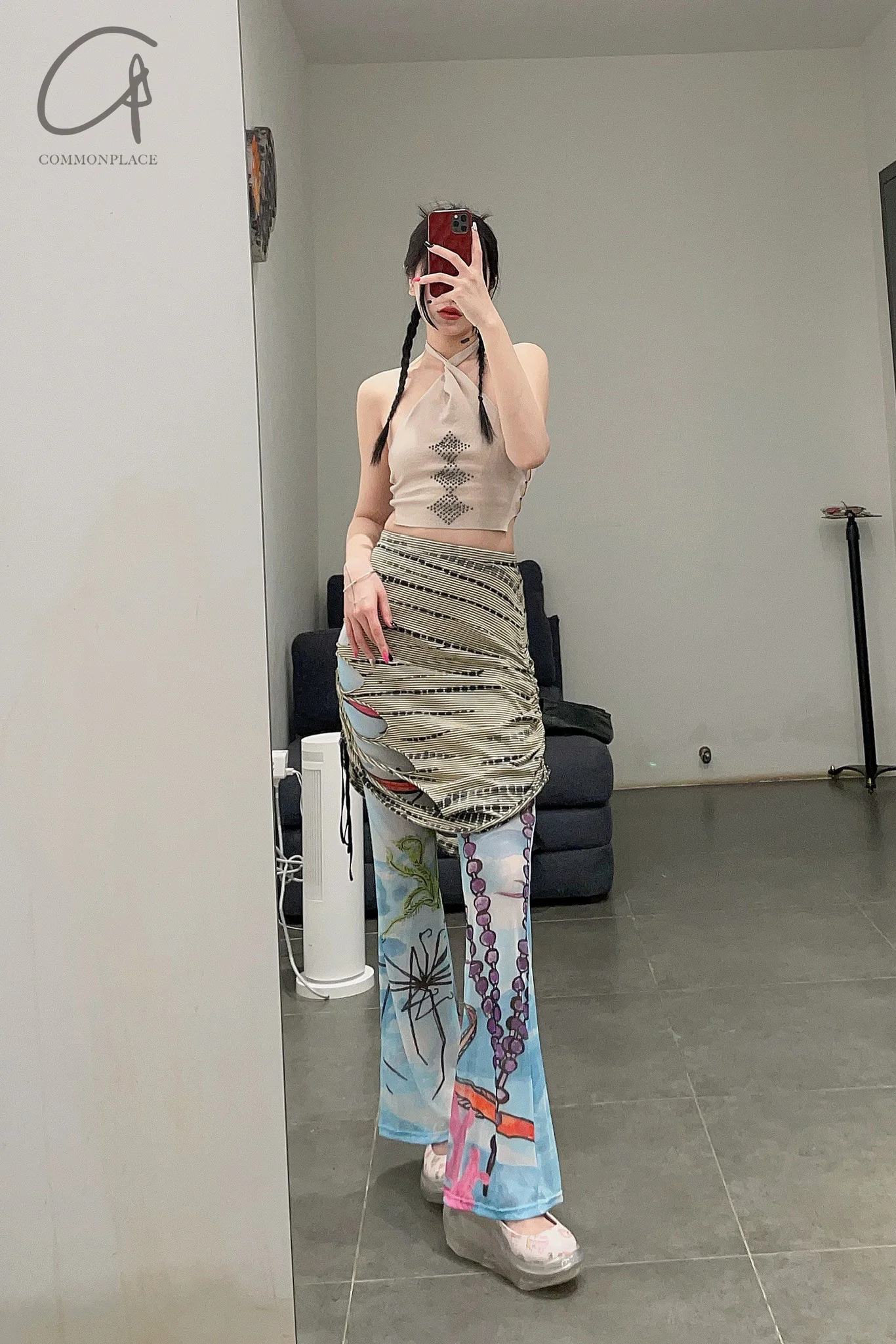 CONSTANÇA ENTRUDO PRINTED MESH PANTS SS23_TRO06 - Image 27