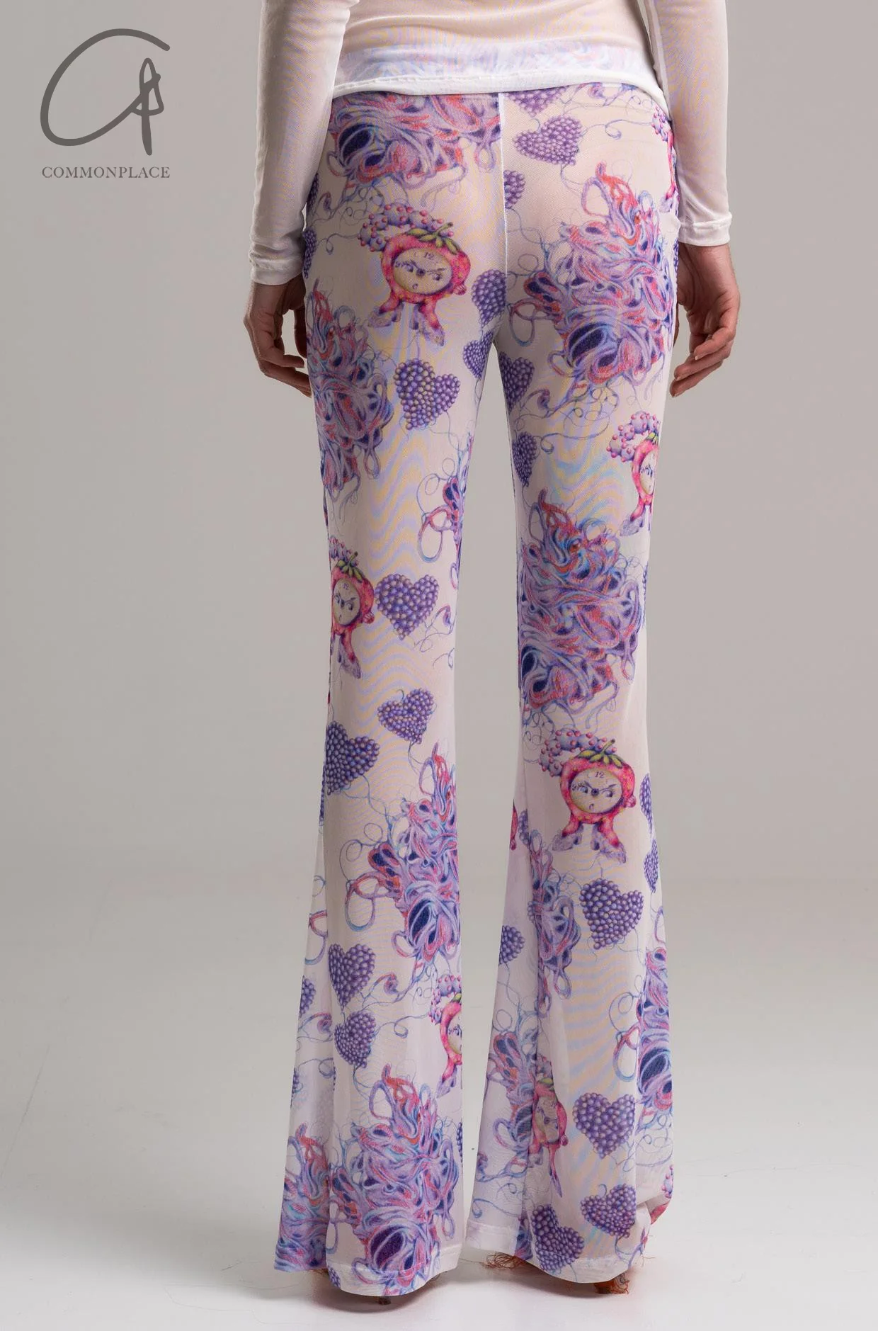 CONSTANÇA ENTRUDO threaded monster mesh printed trousers AW23_TRO04 (SS23_TRO08) - Image 2