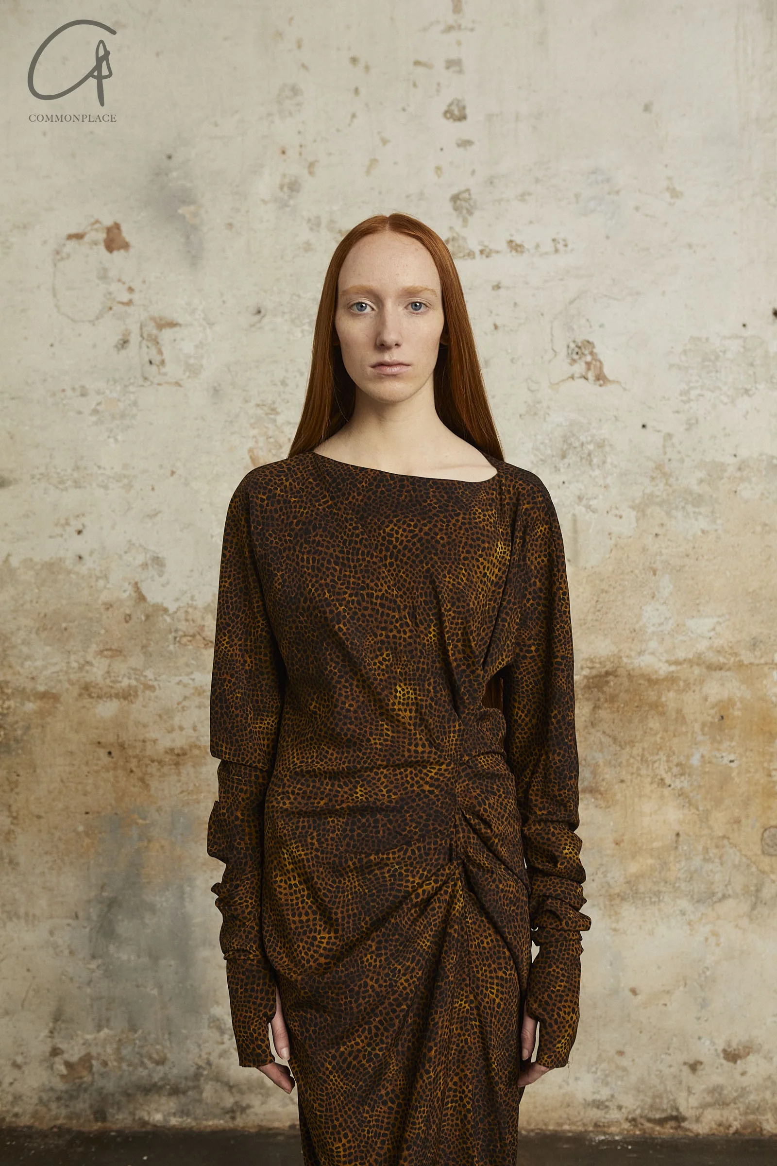 Cortana 24 Autumn and Winter CAREY Dress/Gloves Spain CTN-A-3781-DWYH Cortana 24 Autumn and Winter CAREY Dress/Gloves Spain CTN-A-3781-DWYH Animal Print Dress - Image 10