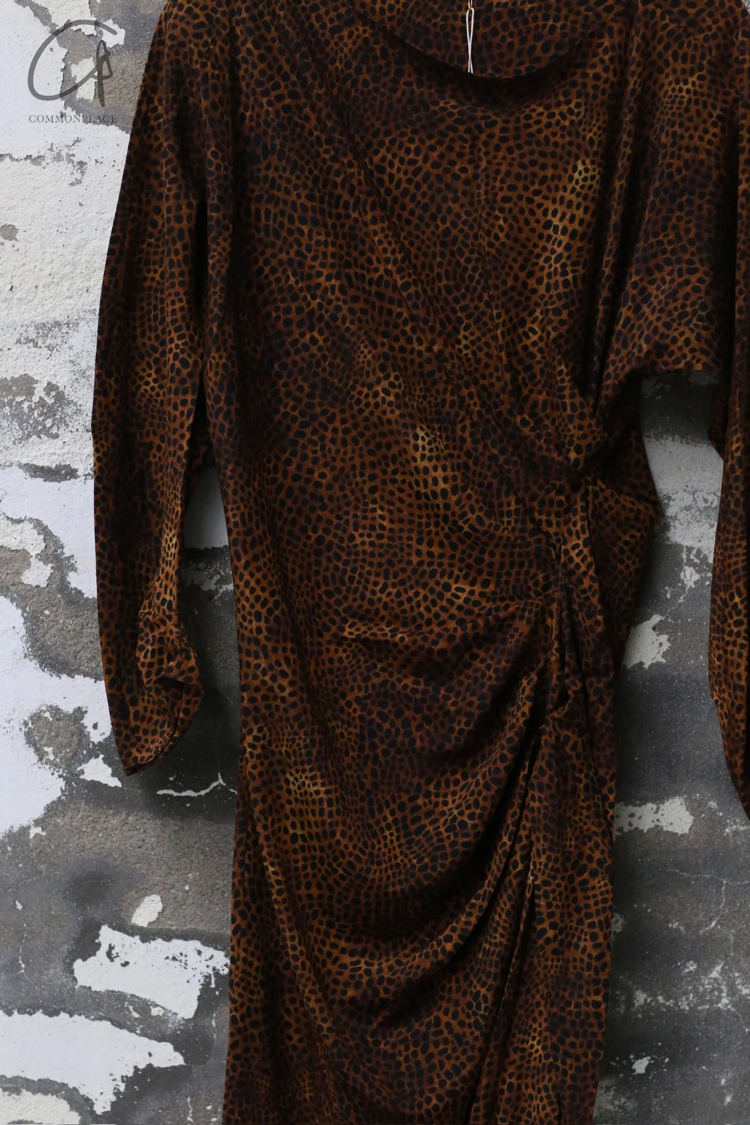 Cortana 24 Autumn and Winter CAREY Dress/Gloves Spain CTN-A-3781-DWYH Cortana 24 Autumn and Winter CAREY Dress/Gloves Spain CTN-A-3781-DWYH Animal Print Dress - Image 7