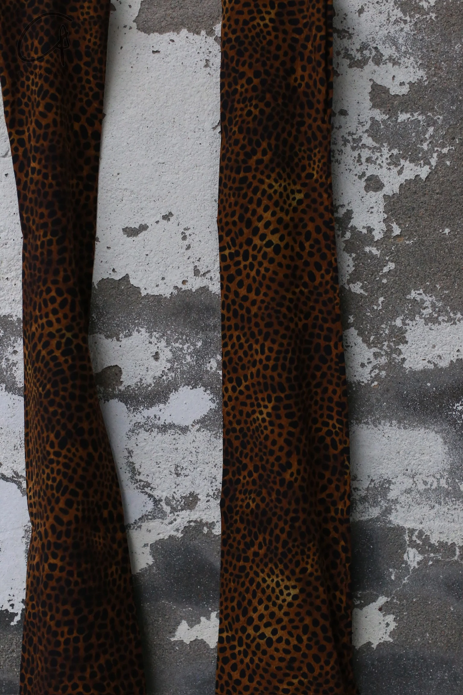 Cortana 24 Autumn and Winter CAREY Dress/Gloves Spain CTN-A-5060-DWYH Animal Print Gloves A-3781 - Image 3