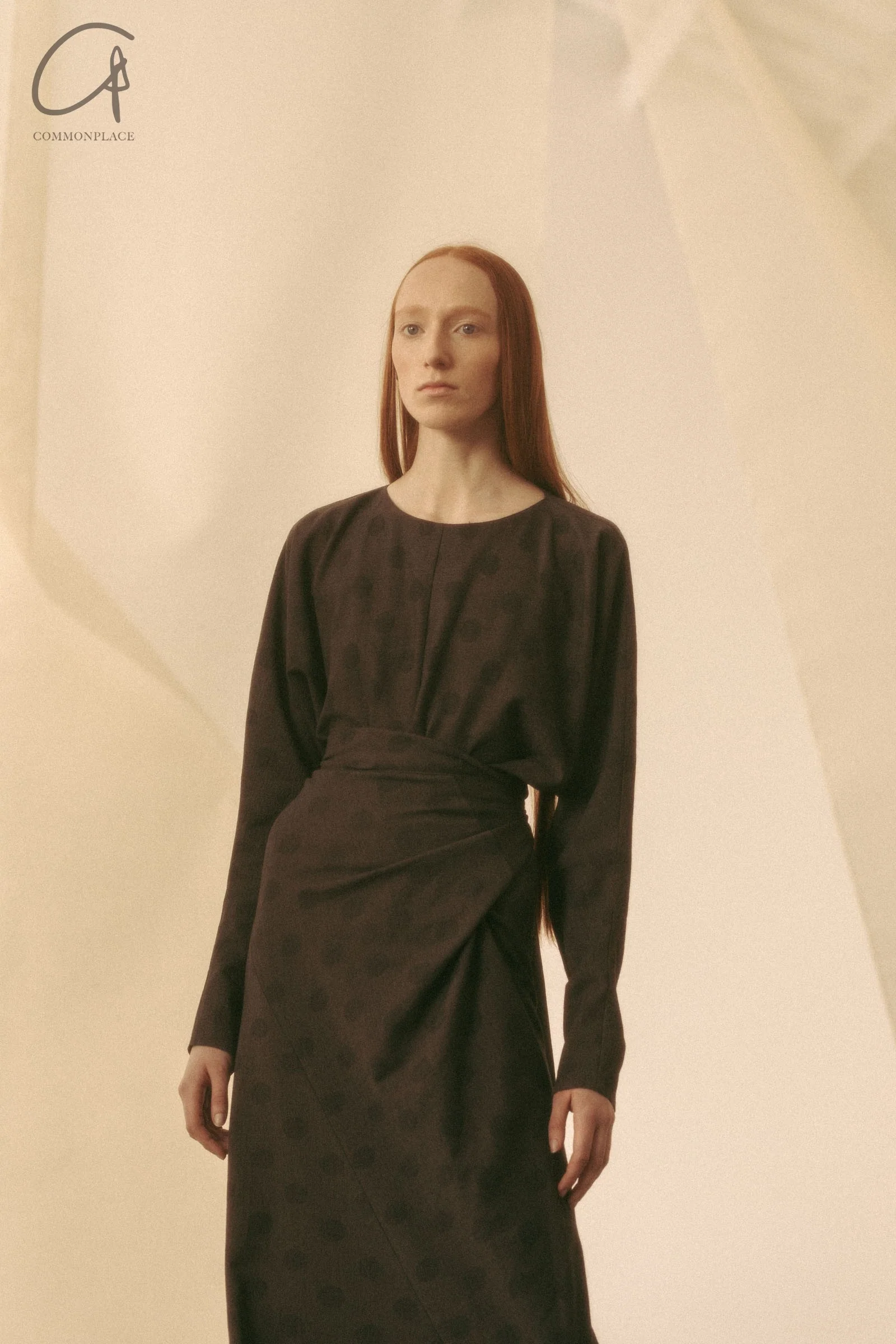 Cortana 24 autumn and winter LALA dress Spain CTN-A-3786-BDTH polka dot jacquard - Image 10