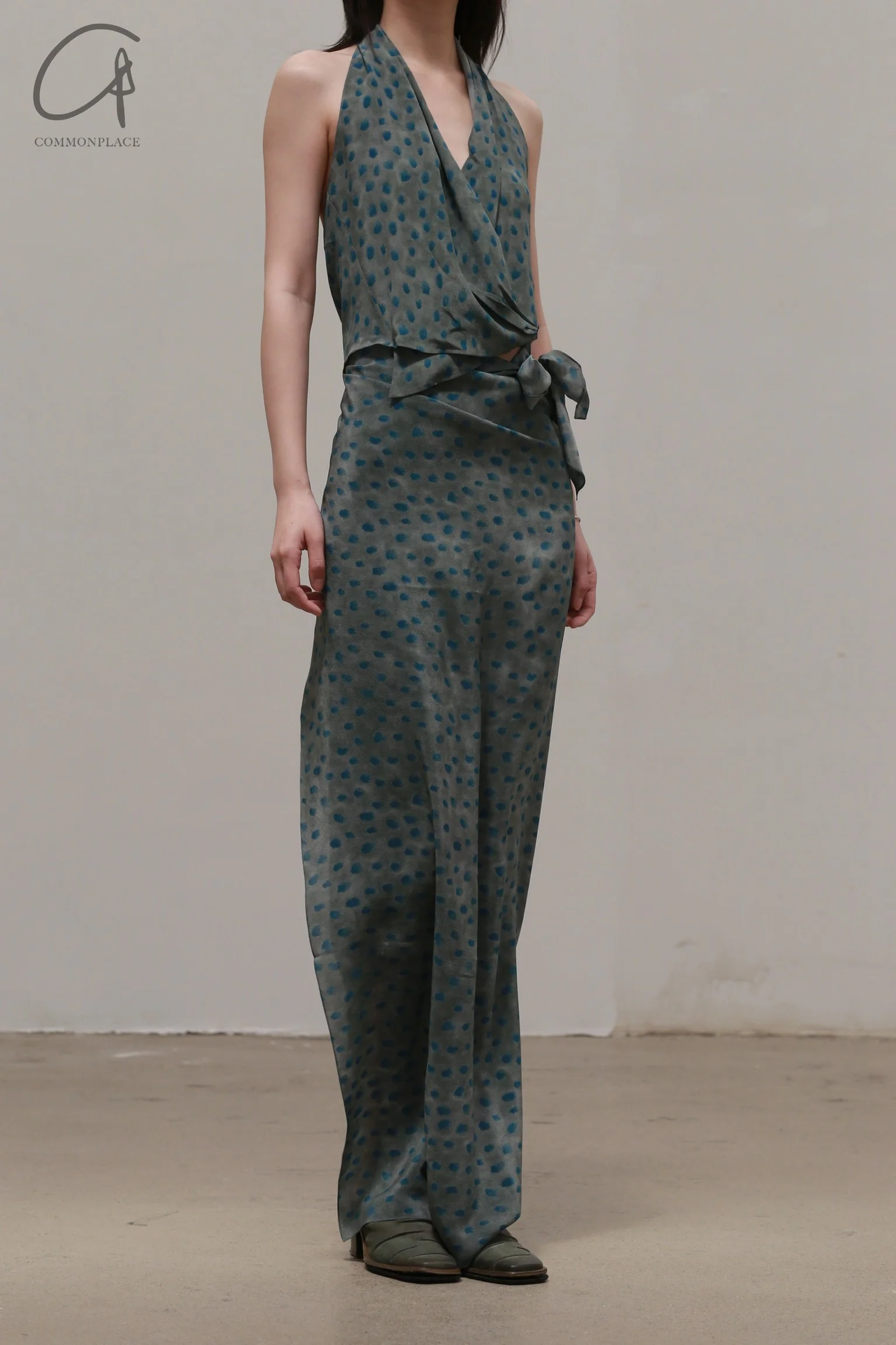 Cortana 24 spring and summer Etna top CTN-A-0367-XLYH Ciro print - Image 5