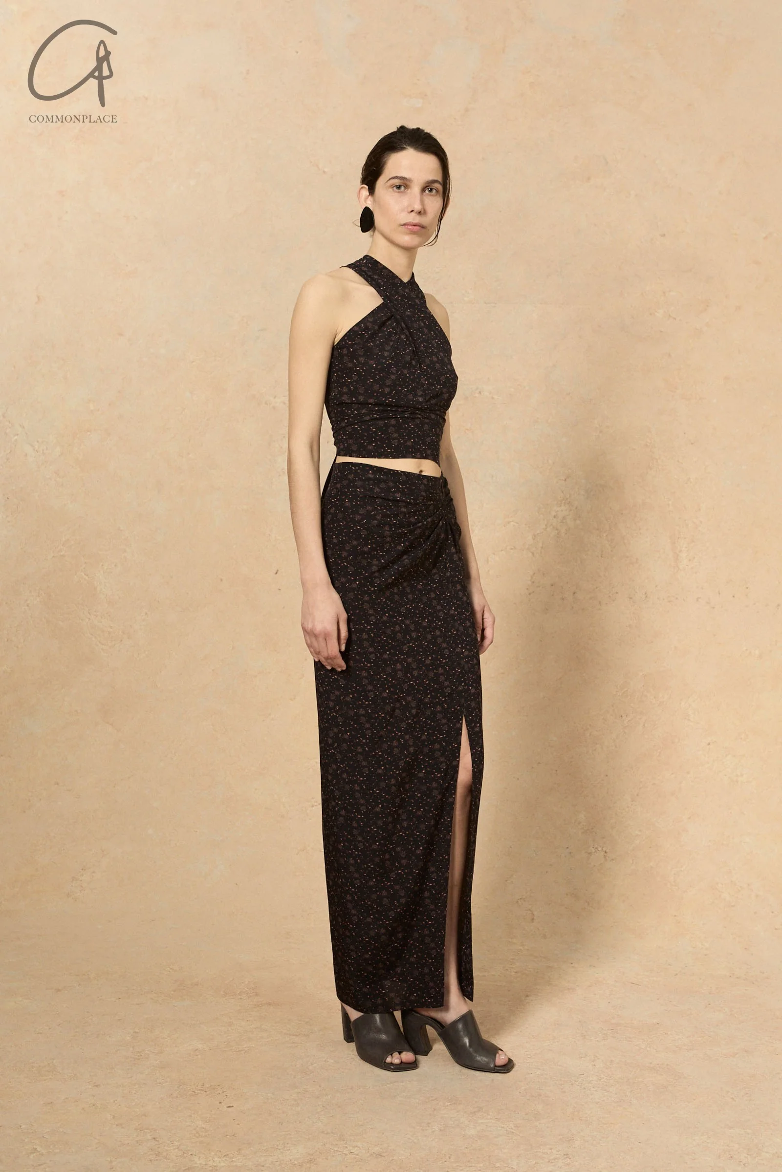 Cortana 24 spring and summer Iman top CTN-A-0482-HEI black - Image 8