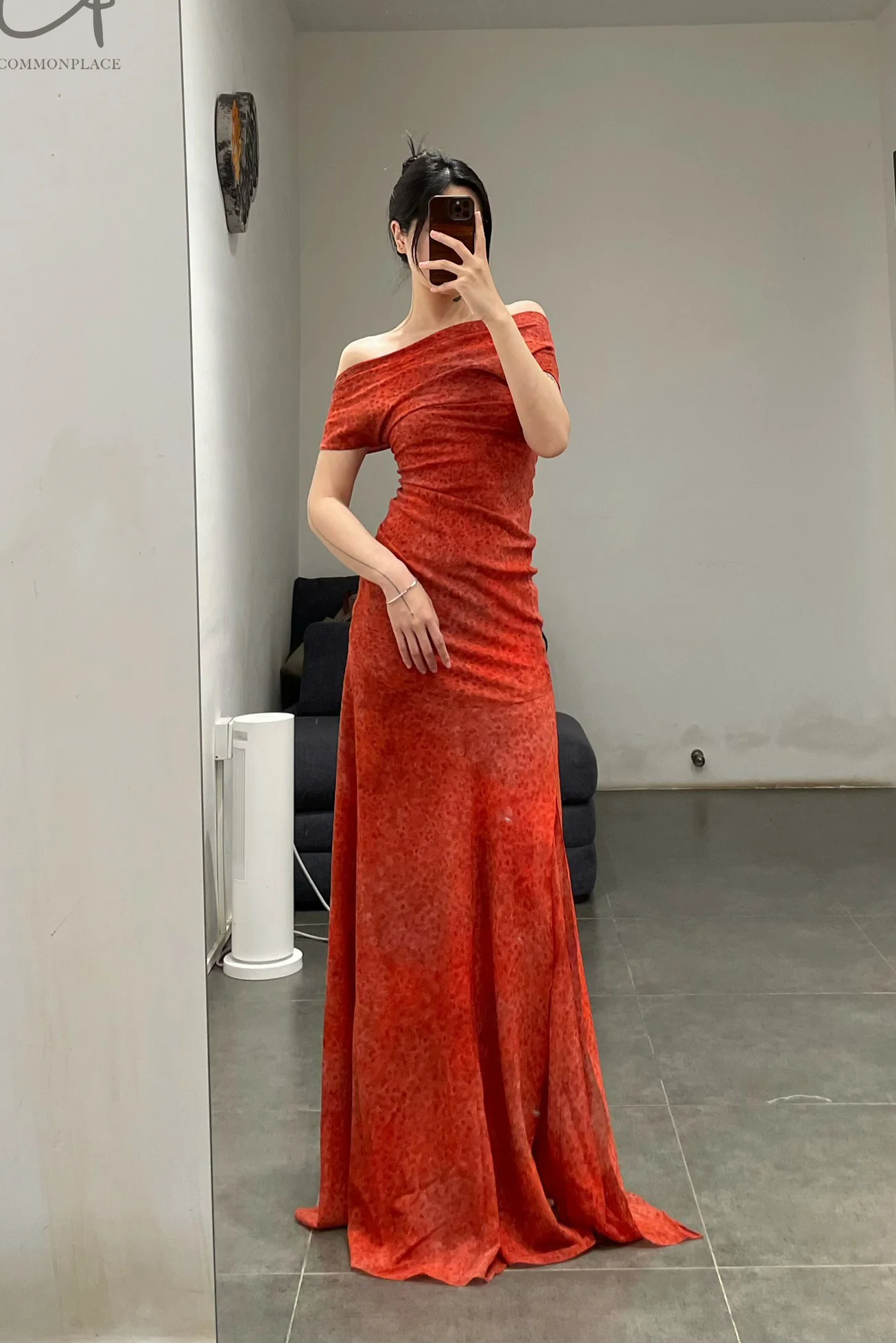 Cortana 24 Spring/Summer Malena Dress Red A-3755-HONG - Image 12