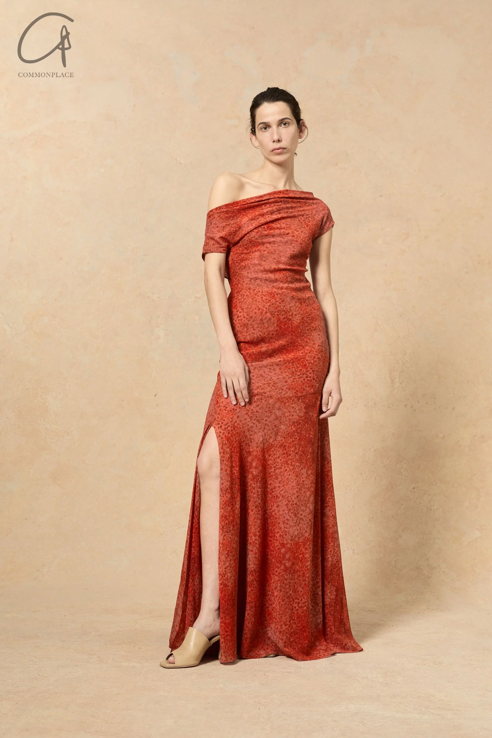 Cortana 24 Spring/Summer Malena Dress Red A-3755-HONG - Image 8
