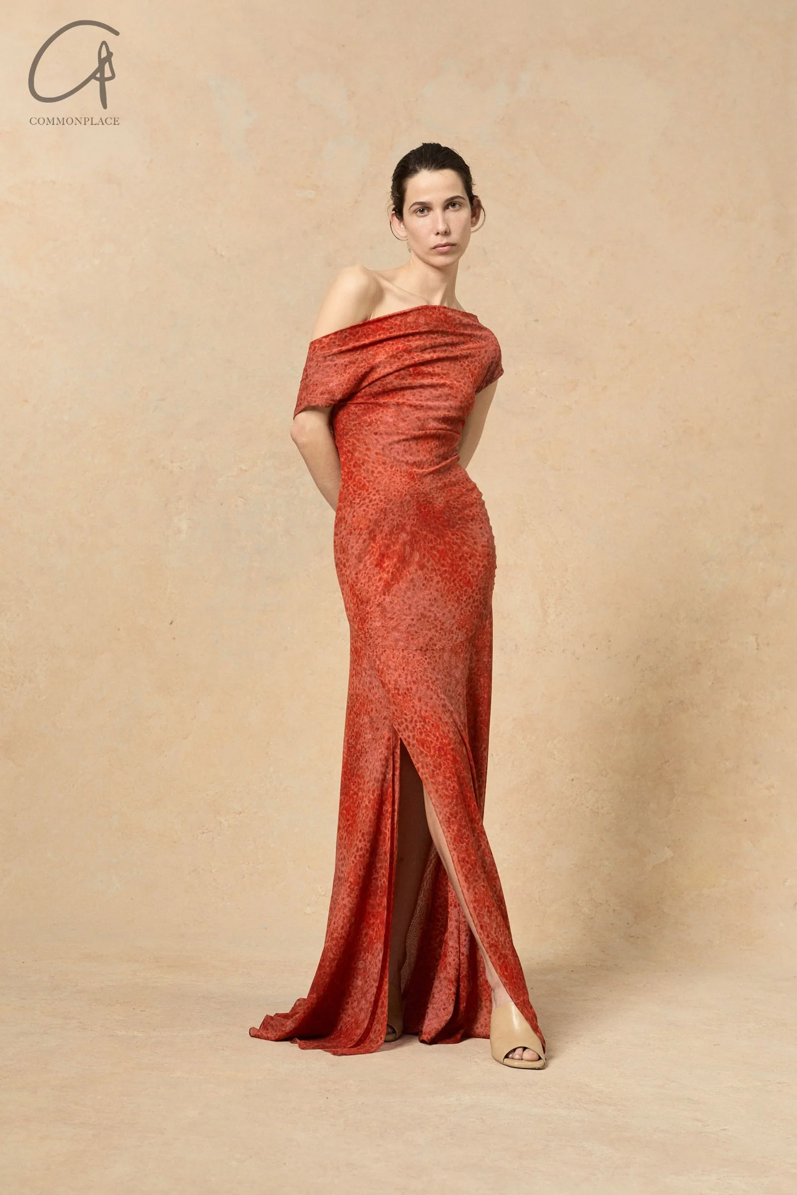 Cortana 24 Spring/Summer Malena Dress Red A-3755-HONG - Image 9
