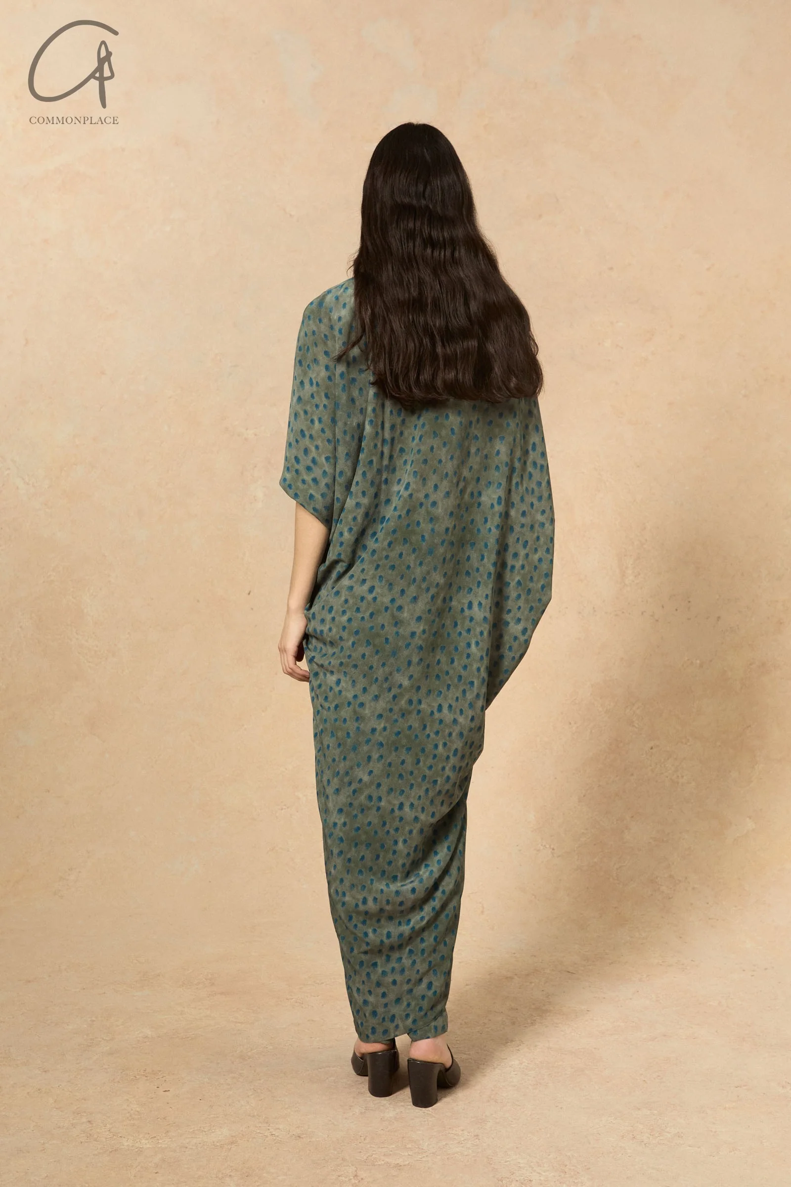 Cortana 24 SpringSummer Mayu Dress Series Blue Green A-3595-LANLV - Image 14