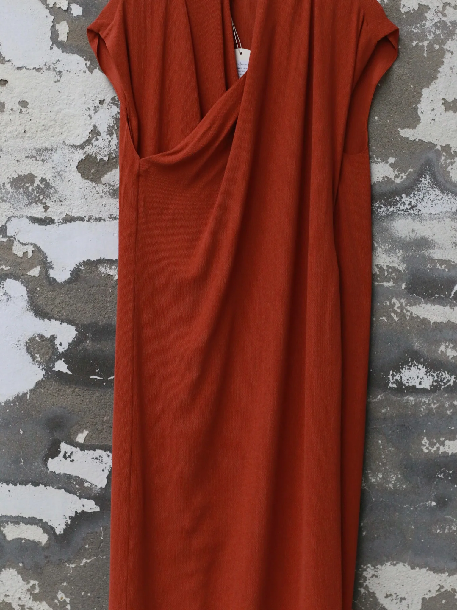 Cortana 25 Early Autumn AMANITA Dress, Spain CTN-PF25-A3830-LAVA RED - Image 4