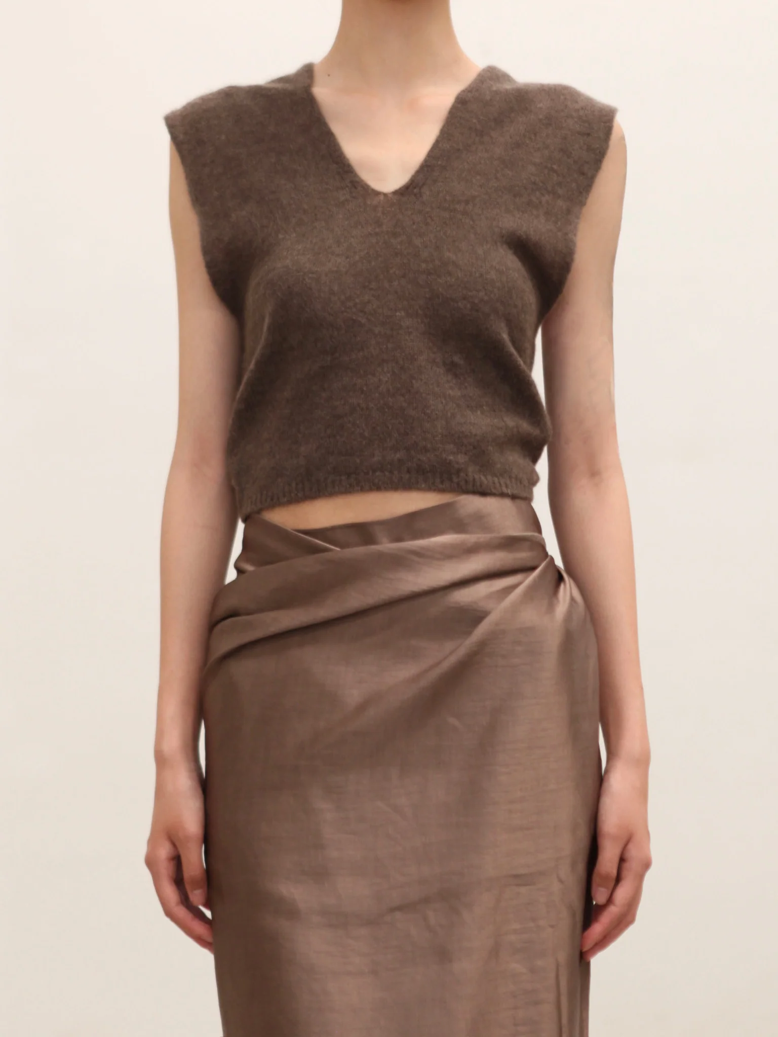 Cortana 25 Early Fall GLORIA Skirt CTN-PF25-A2199-SMOKE MAUVE - Image 5