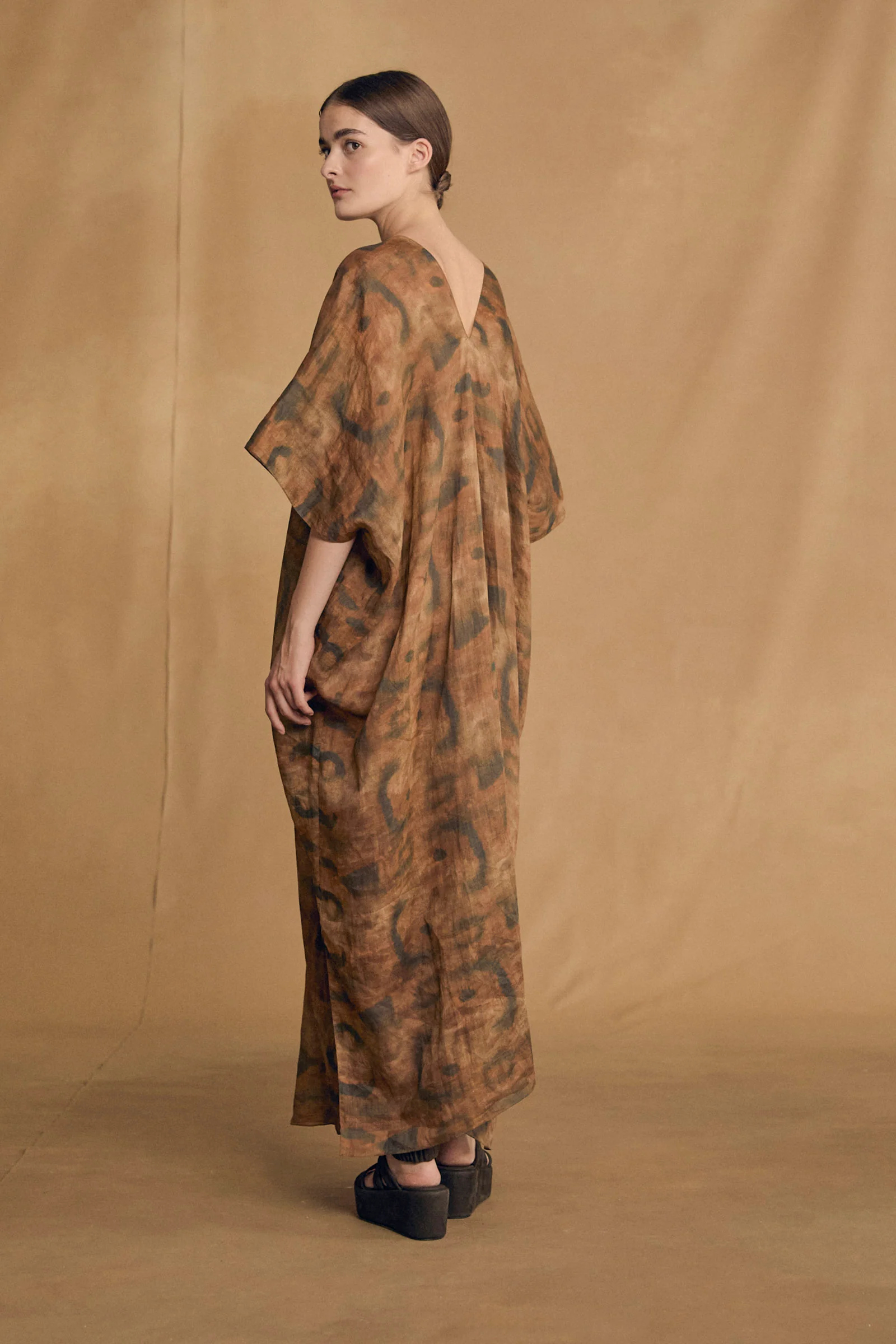 Cortana 25 Early Spring KAFTAN Dress Spain CTN-SS25-A3555-TAIYO PRINT - Image 14