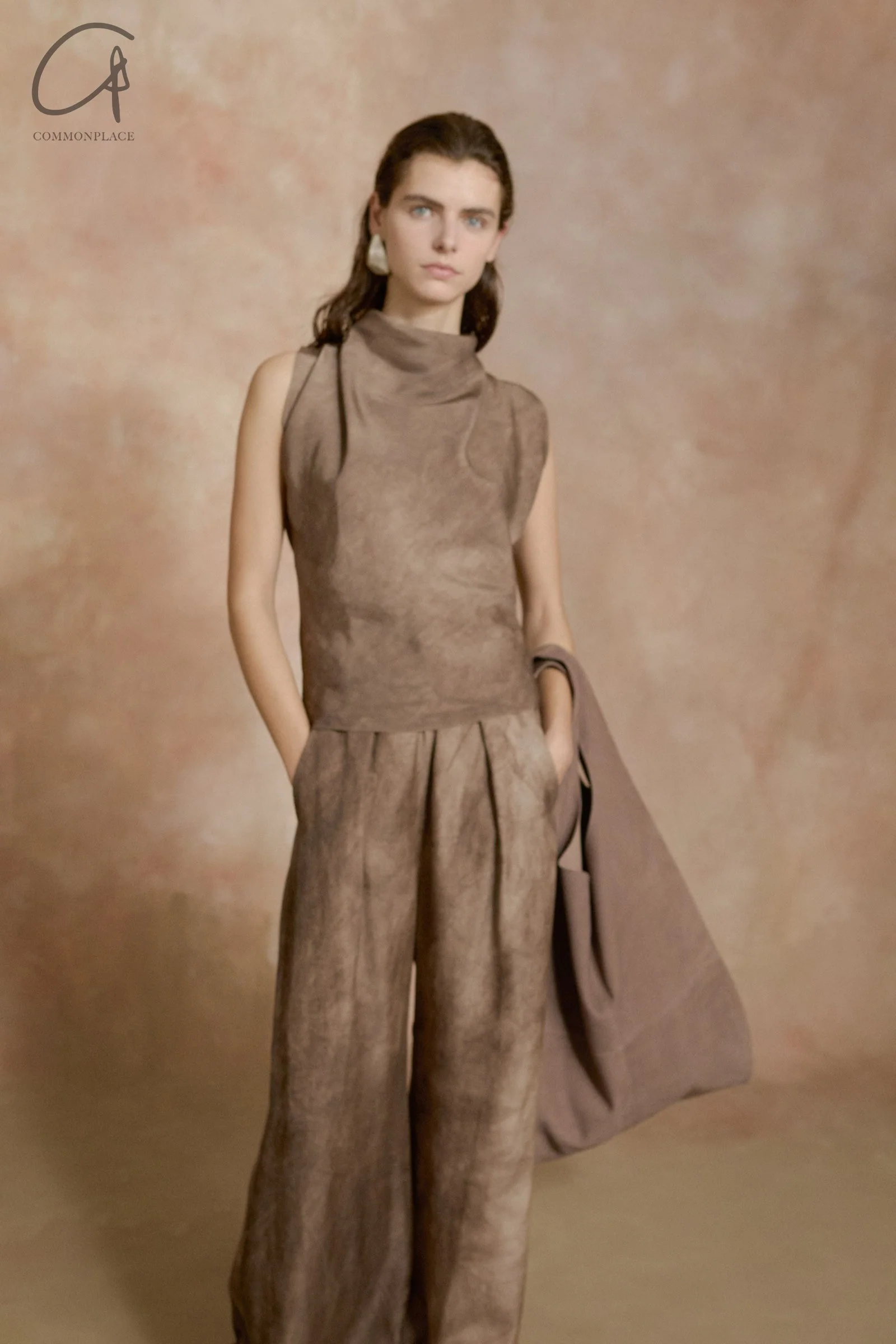 Cortana 25 Early Spring OPALO Tops/Pants CTN-PS25-A053802-FADE CACAO Tops - Image 10