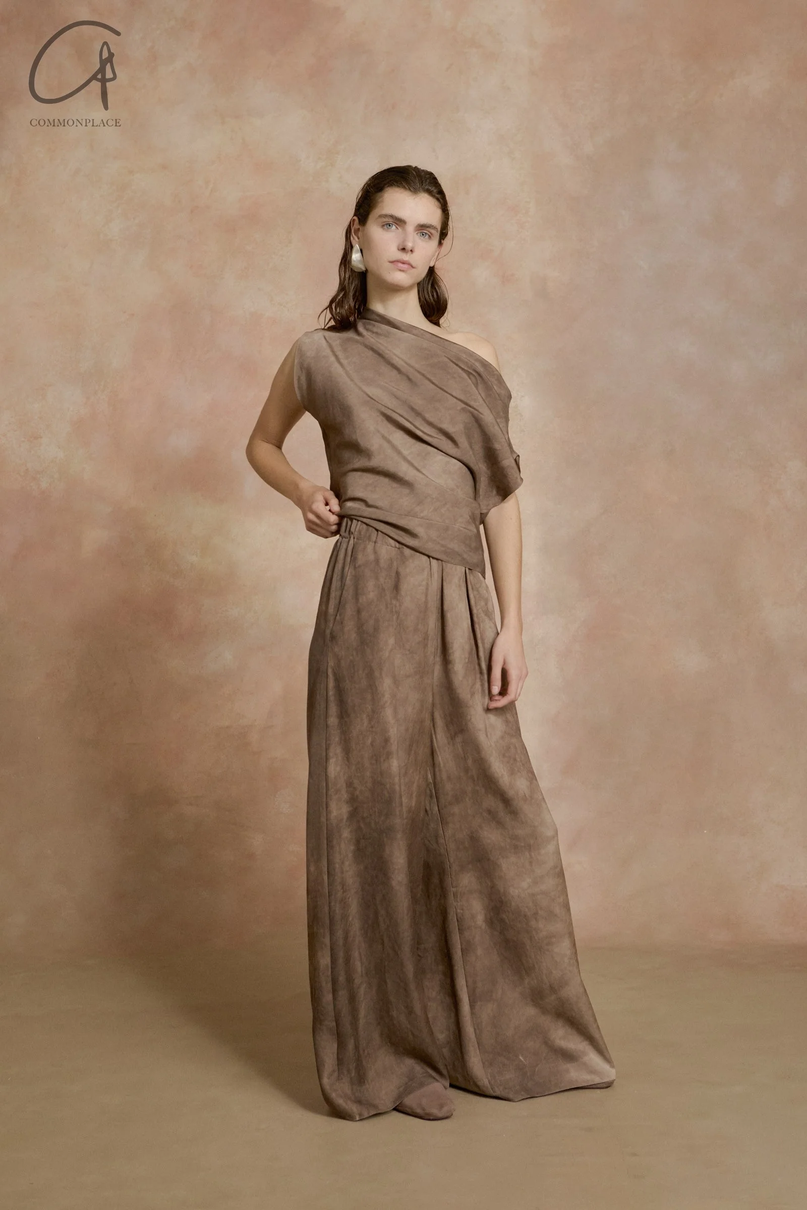 Cortana 25 Early Spring OPALO Tops/Pants CTN-PS25-A053802-FADE CACAO Tops - Image 8