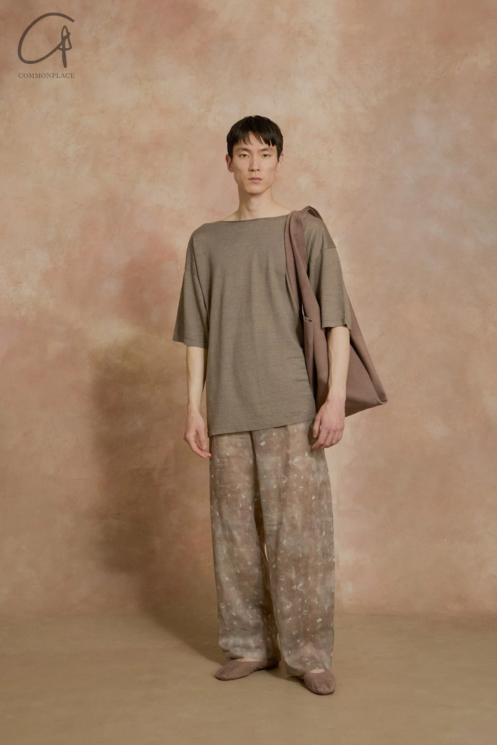 Cortana 25 Early Spring Ramie RAMI Pants CTN-PS25-A4289-AYAZ PRINT - Image 6