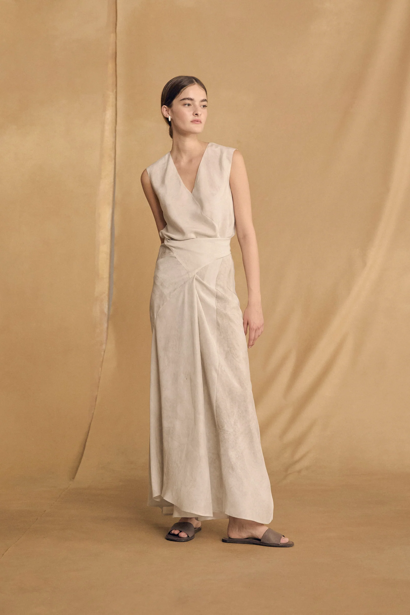 Cortana 25 Spring/Summer DALI / Top Skirt Spain CTN-SS25-A0551-FADE ASH Top (A-2272) - Image 11