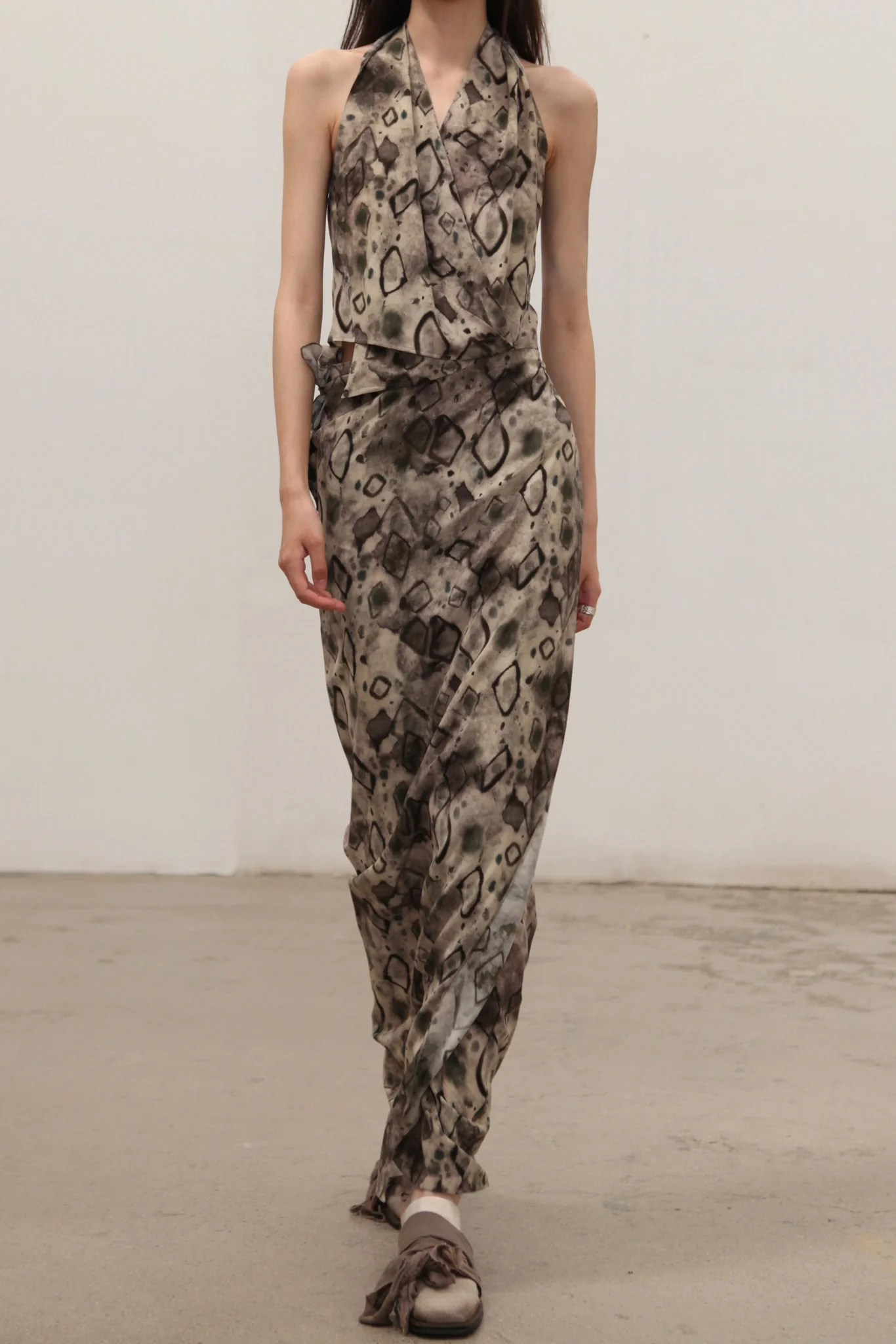 Cortana 25 Spring/Summer ETNA Top/Skirt Spain CTN-SS25-A0367-ELMAS PRINT Top (A2274) - Image 2