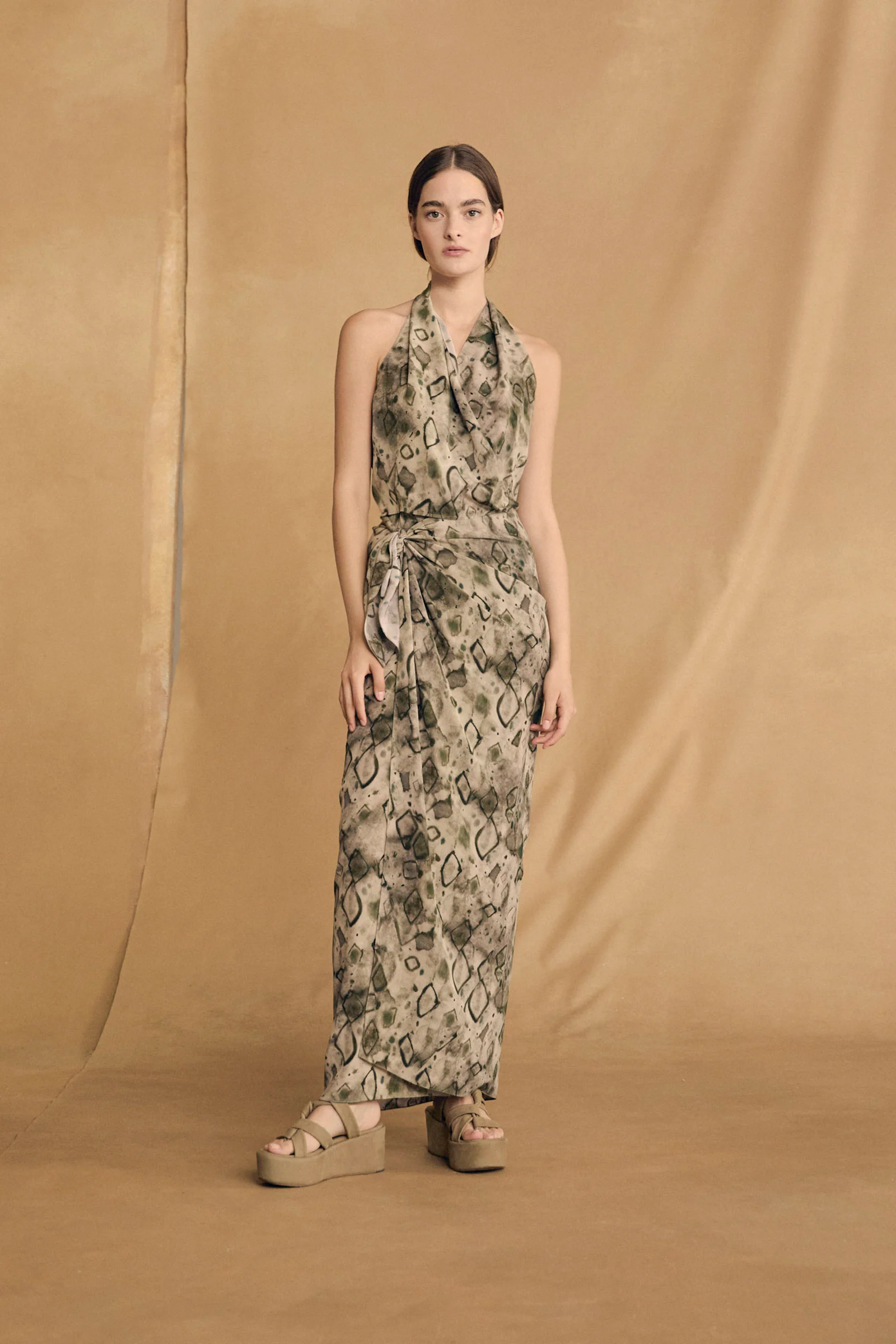 Cortana 25 Spring/Summer ETNA Top/Skirt Spain CTN-SS25-A0367-ELMAS PRINT Top (A2274) - Image 6