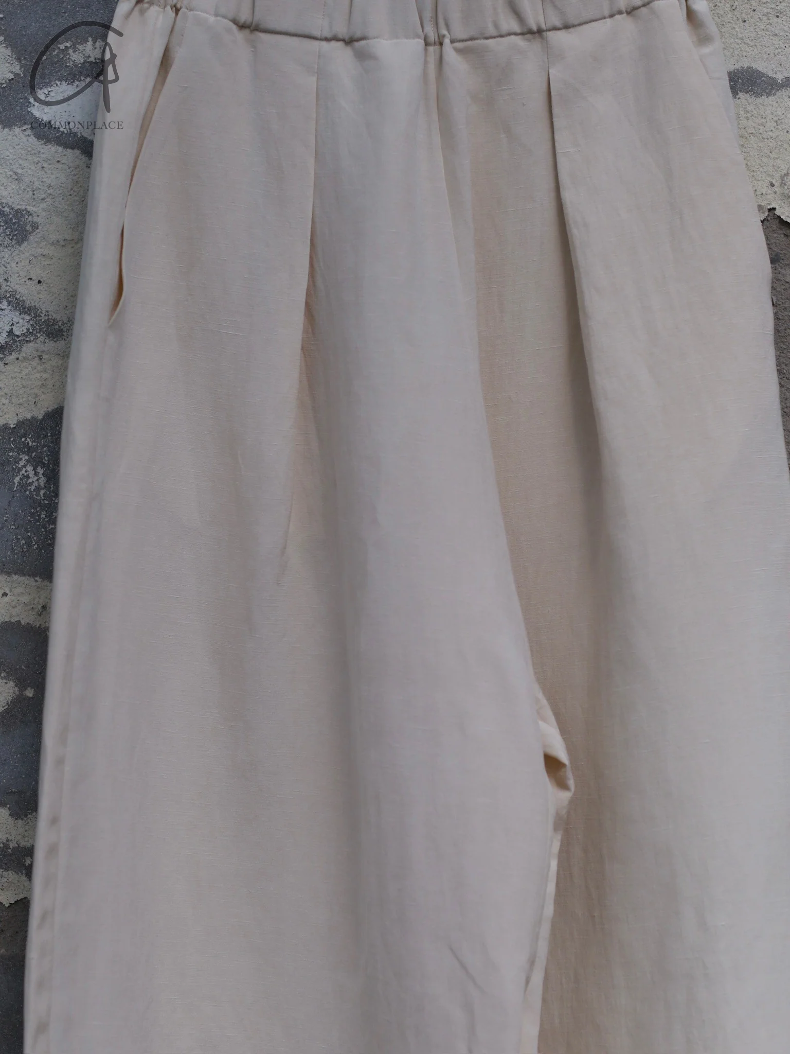 Cortana 25 Spring/Summer MONA Casual Pants Spain CTN-SS25-A4340/8-IVORY - Image 3