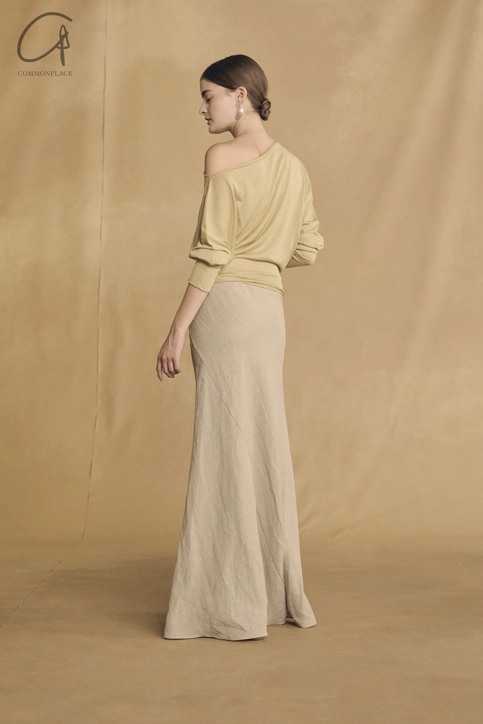 Cortana 25 Spring/Summer REIK Tops/Jackets/Skirts Spain CTN-SS25-A2217-STONE Skirt (K5146) - Image 14