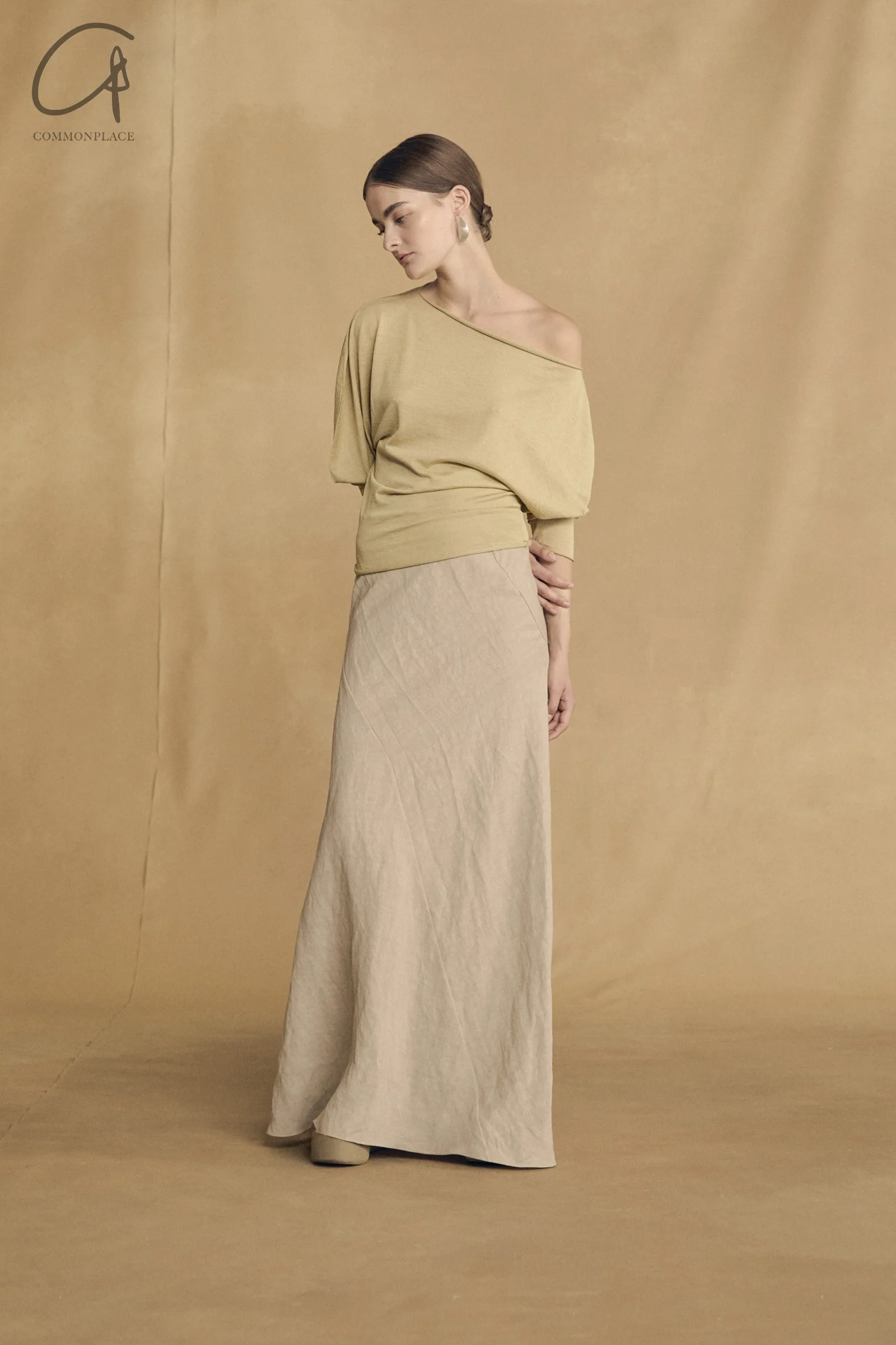 Cortana 25 Spring/Summer REIK Tops/Jackets/Skirts Spain CTN-SS25-A2217-STONE Skirt (K5146) - Image 15