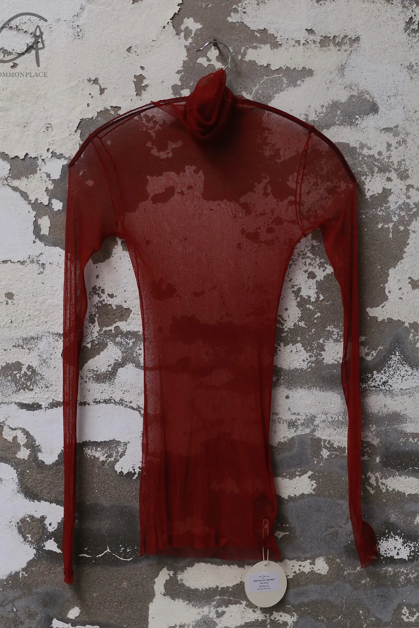 Cortana Classic Tulle Top Collection Spain CTN-SS25-A0217-GUN ROUGE (A-0217)