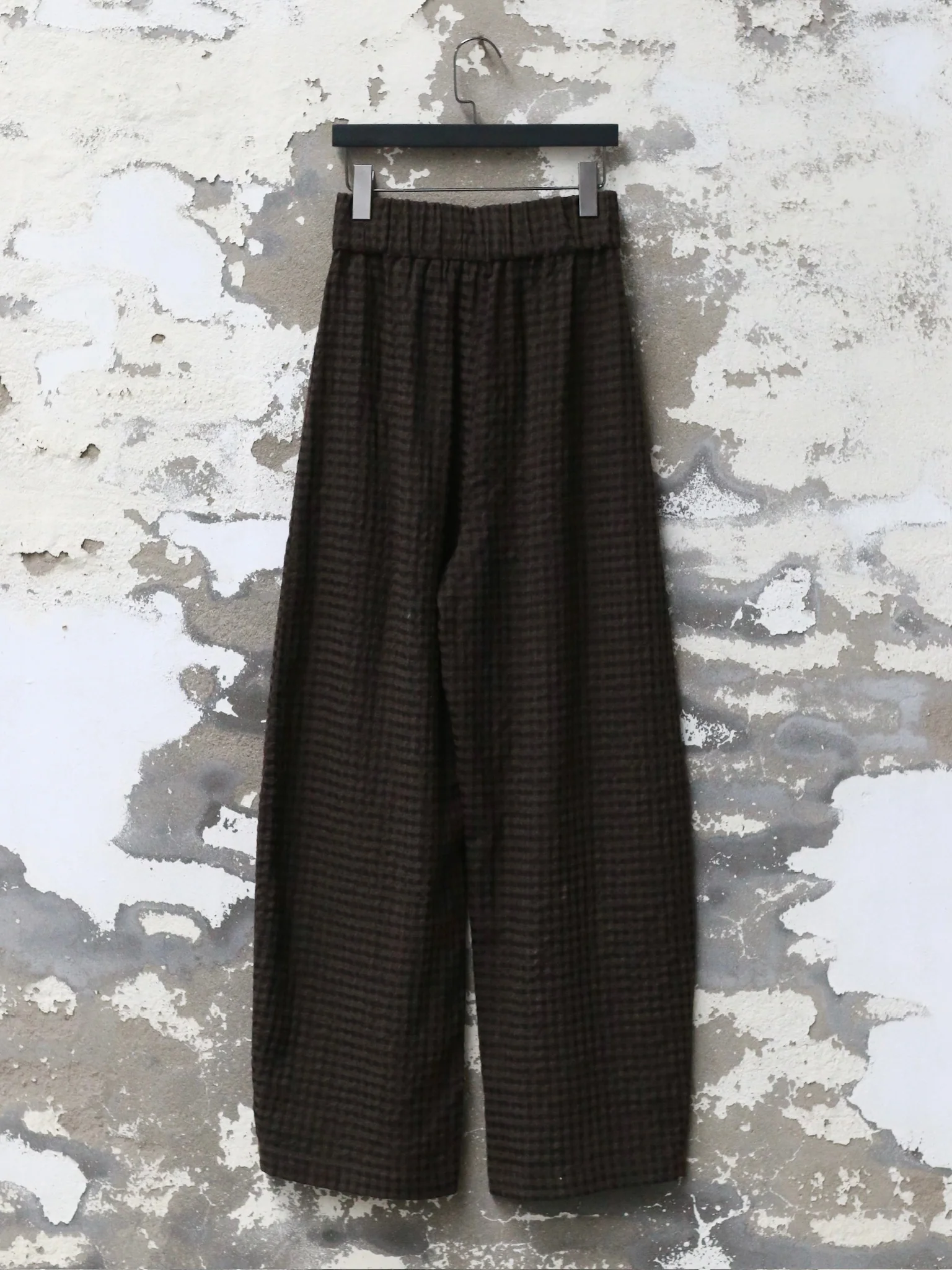 Cortana Fall/Winter 2025 NUNA Top/Pants Spain CTN-FW25-A4370-DARK CHECKS JACQUARD Dark Pants (A0575 A4370) - Image 4
