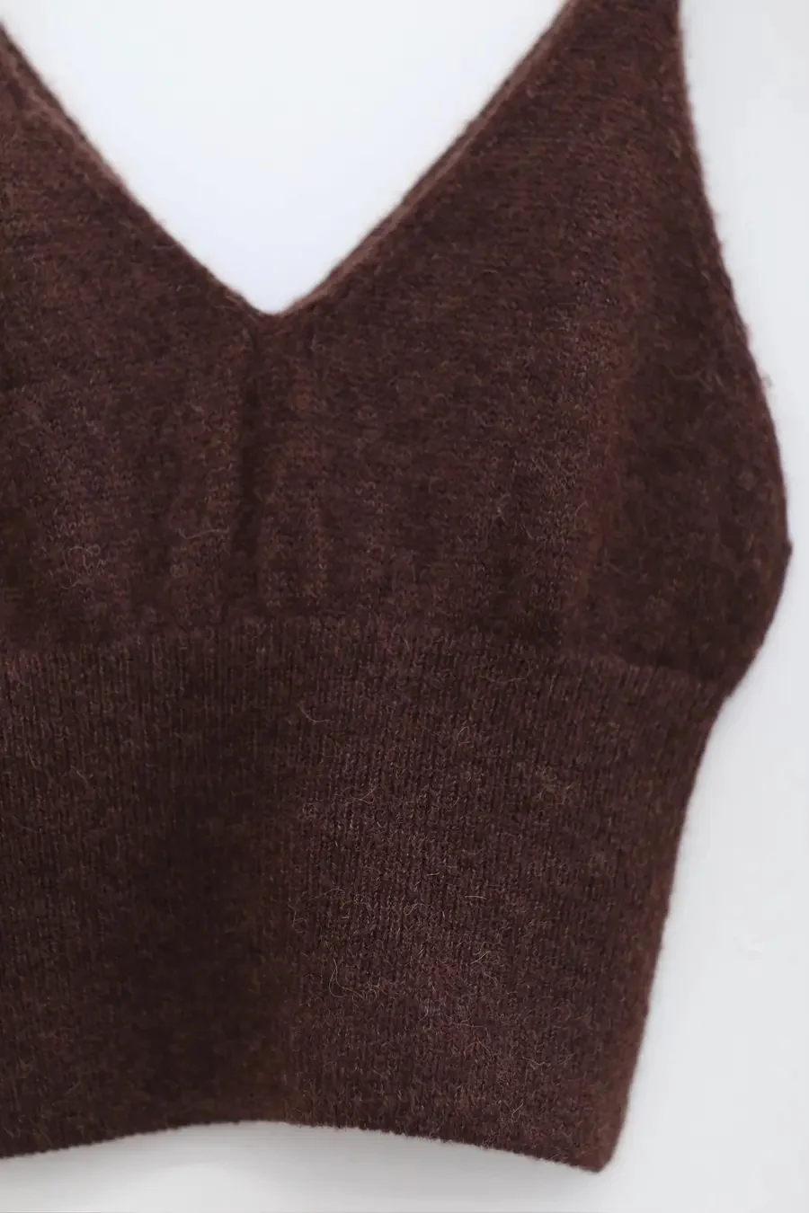 cortana Kaya knitted top KN-4073 dark red - Image 8