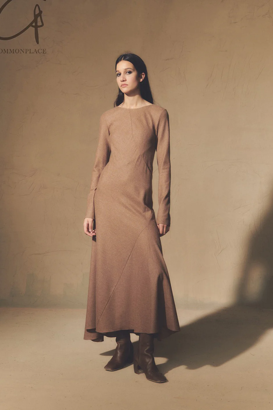 cortana Lanna dress CTN-A-3589-ZONGKA brown card - Image 6