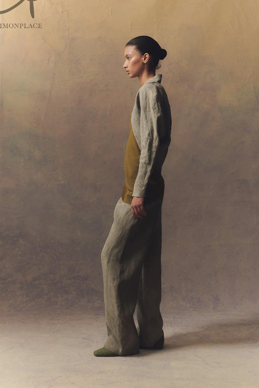 Cortana Loose Linen Suit CTN-A-4215 Pants PC003 - Image 13
