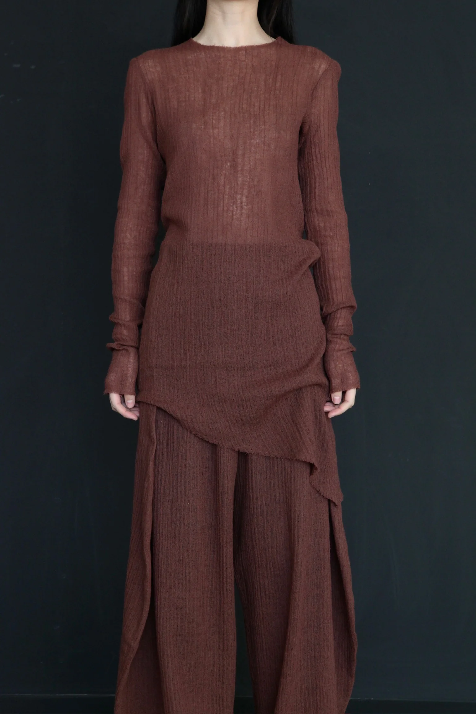 cortana Mariam trousers A-4285 mahogany pink (A-0455) - Image 8