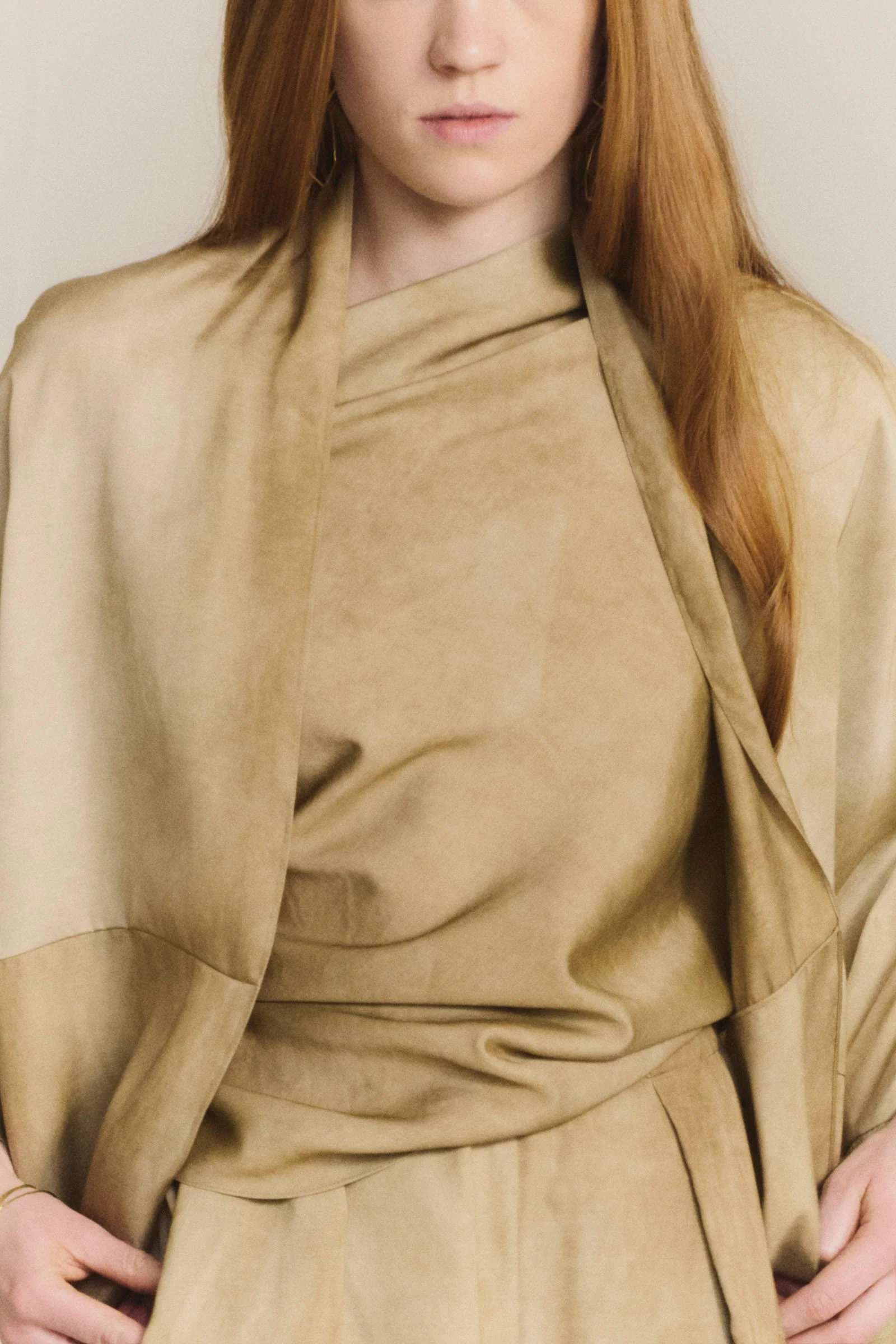 Cortana PS26 OPALE Patchwork Jacket/Short Coat (Spain) CTN-PS26-A1314-FADE BRONCE - Image 14