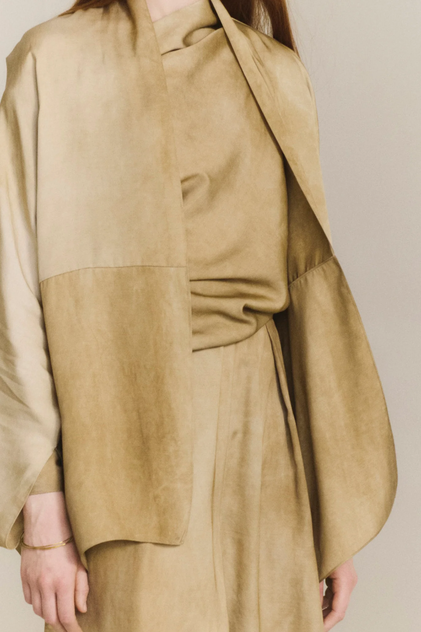 Cortana PS26 OPALE Patchwork Jacket/Short Coat (Spain) CTN-PS26-A1314-FADE BRONCE - Image 15