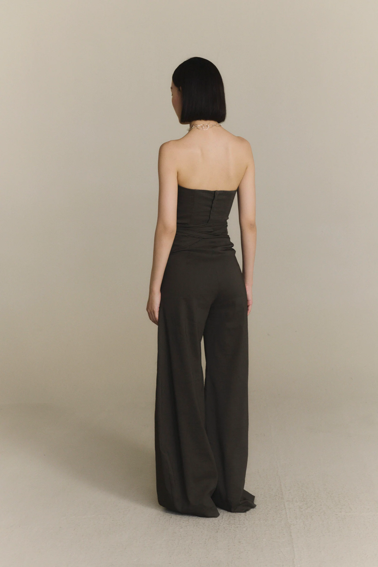 Cortana Spring/Summer 2026: Bruna strapless top/Cairo top/Little Bug pants (Spain) CTN-PS26-A4326-DARK GREY pants - Image 17
