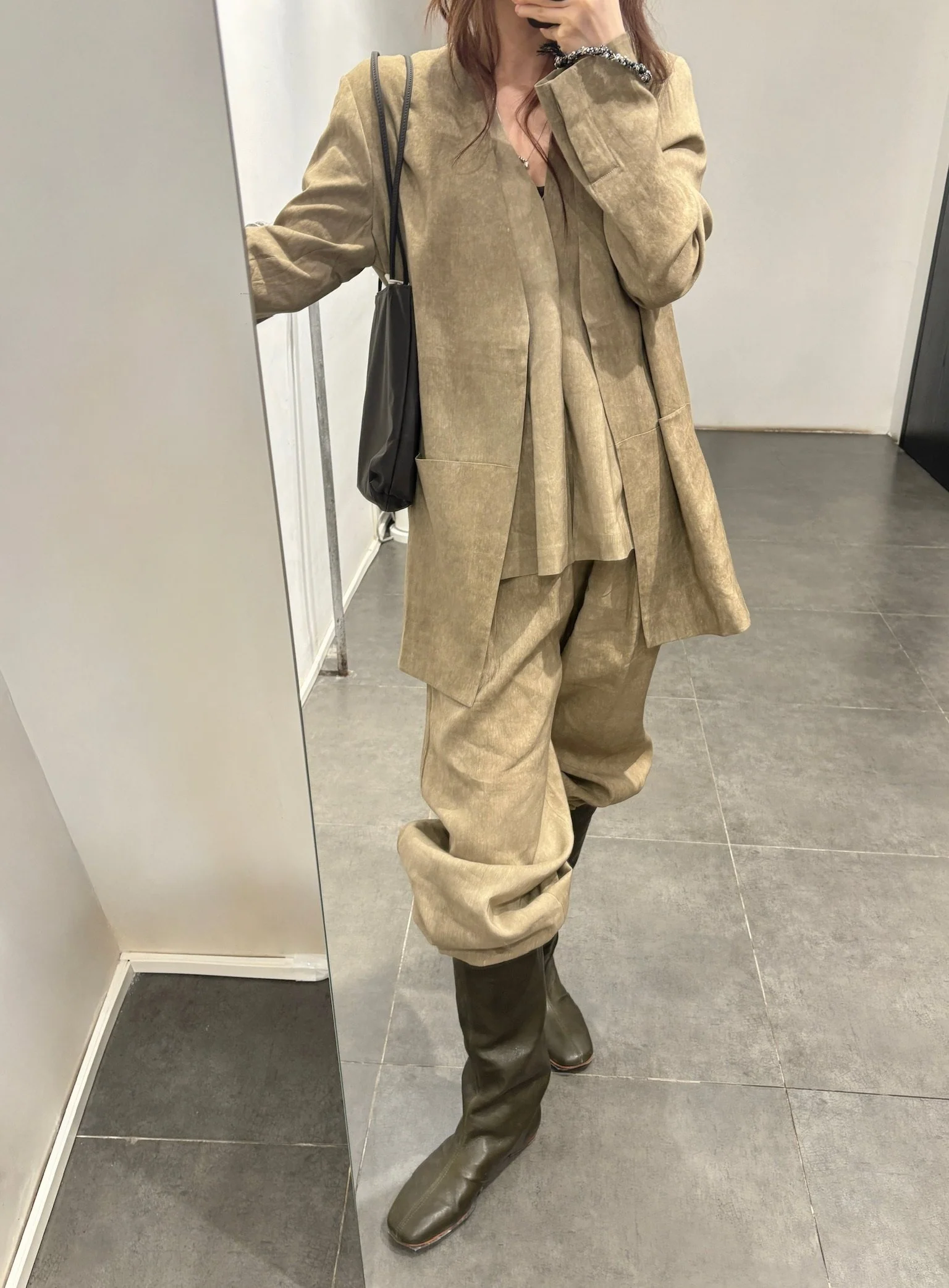 Cortana Spring/Summer 2026 Cacia Trousers/Top/Jacket/Pants, Spain CTN-PS26-A1362-FADE OAK Jacket (A0600 A1362 A4384) - Image 17
