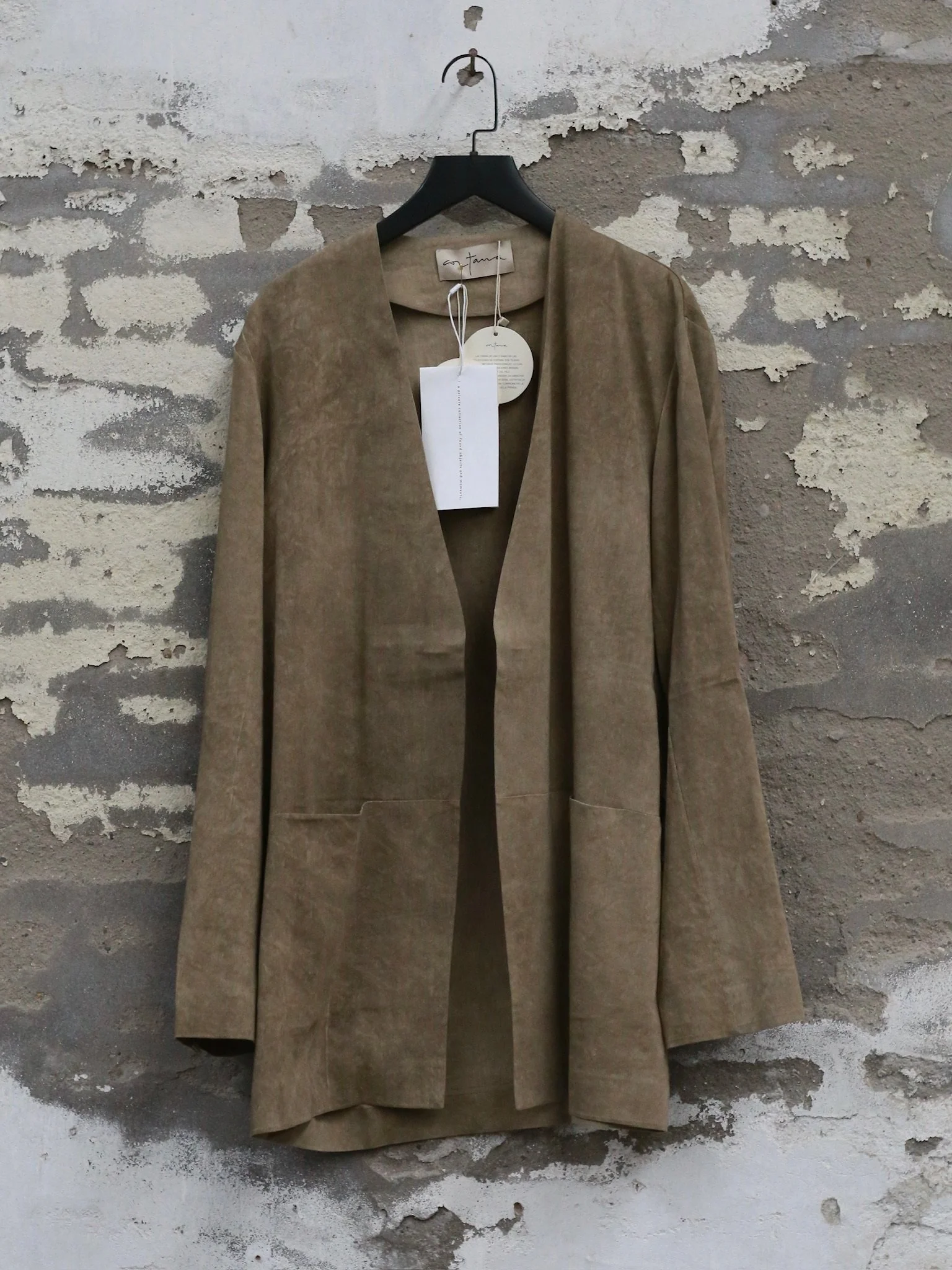 Cortana Spring/Summer 2026 Cacia Trousers/Top/Jacket/Pants, Spain CTN-PS26-A1362-FADE OAK Jacket (A0600 A1362 A4384) - Image 3