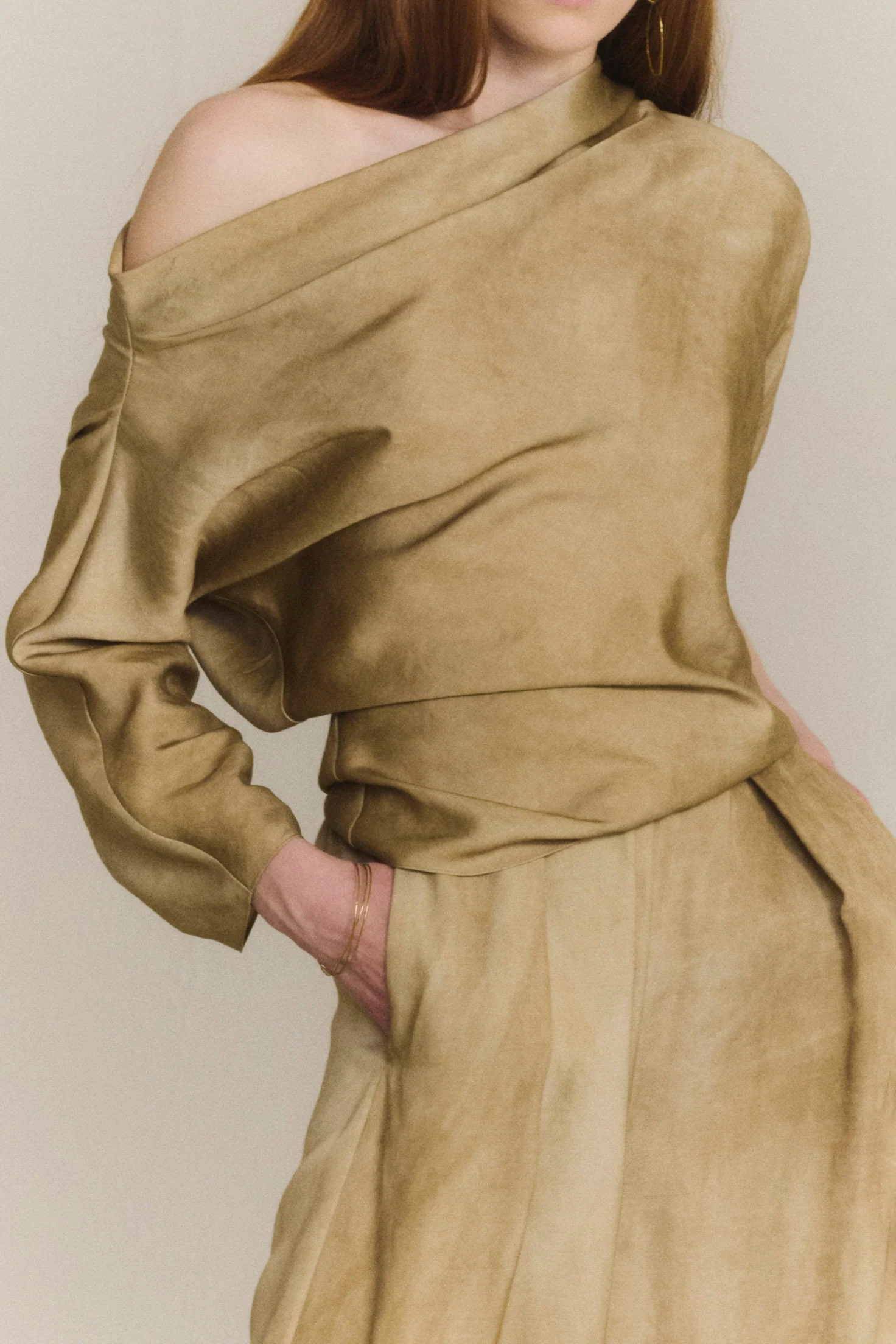 Cortana Spring/Summer 2026 Opal Top/Pants Spain CTN-PS26-A0590-FADE BRONCE Top - Image 2