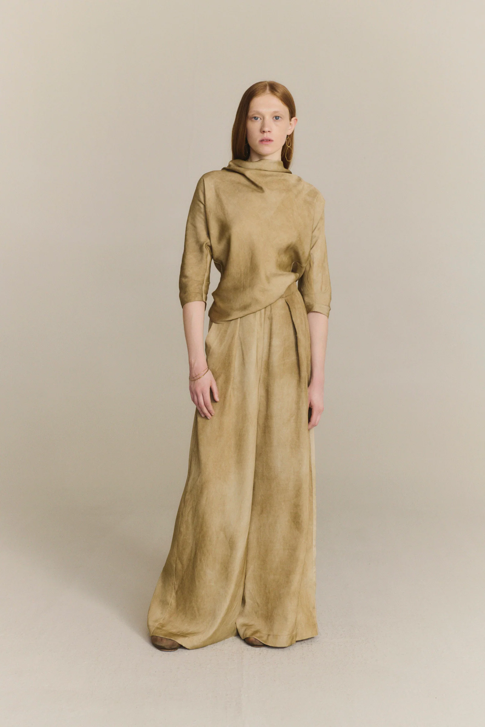 Cortana Spring/Summer 2026 Opal Top/Pants, Spain, CTN-PS26-A4335-FADE BRONCE Pants (PS26-A0590) - Image 9