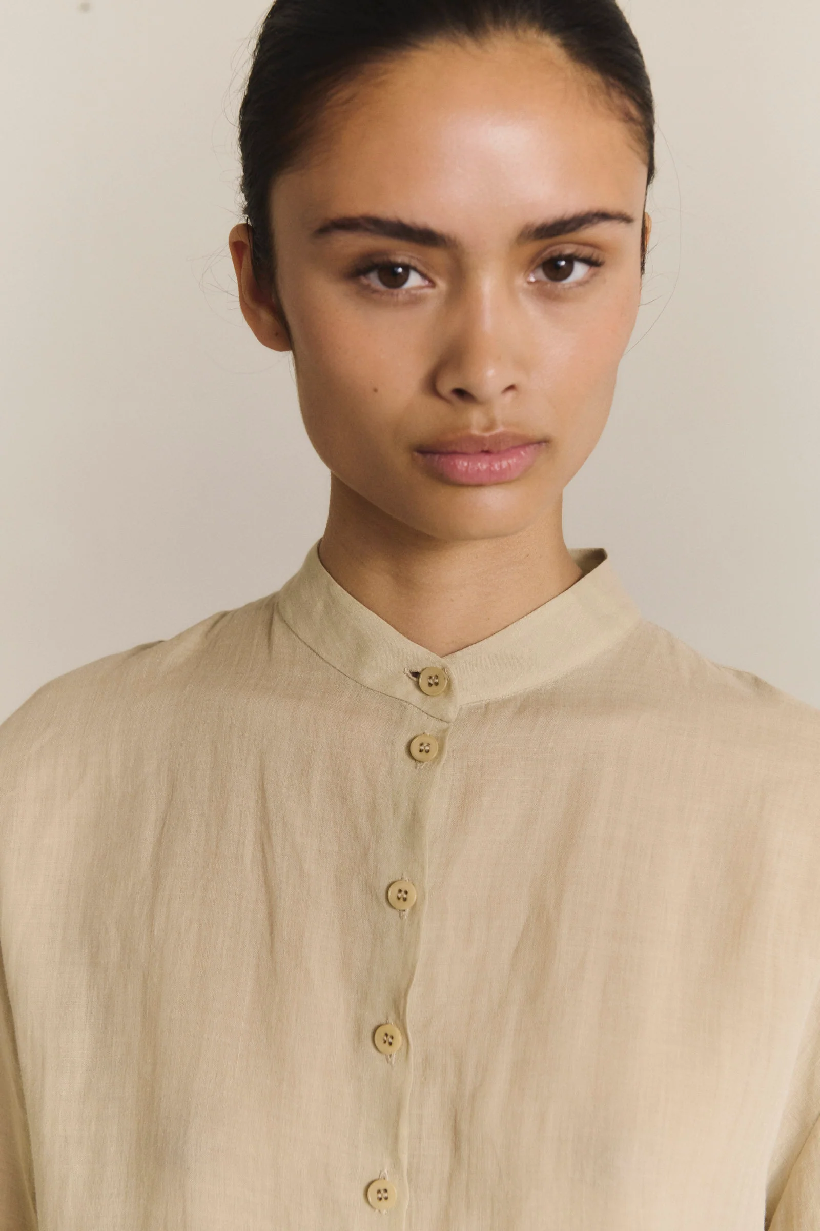 Cortana Spring/Summer 2026 RAOUL Shirt, Spain, CTN-PS26-A0601-SAGE - Image 7