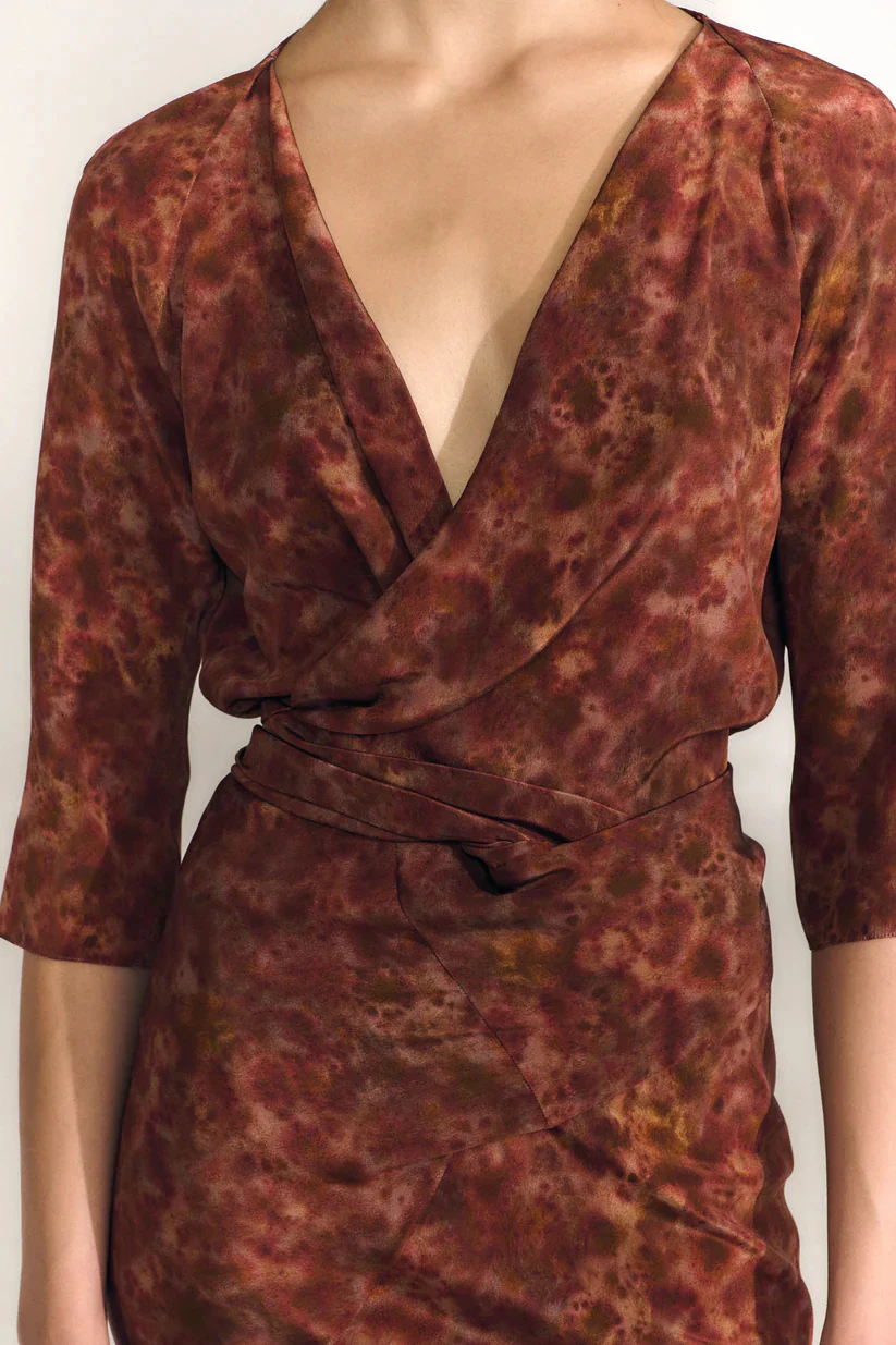 Cortana SS26 Kara Dress CTN-SS26-A3674-ESPURNA PRINT - Image 9