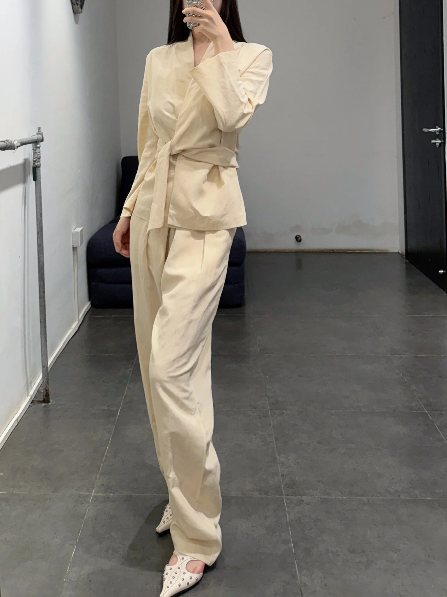 Cortana SS26 MEL Casual Trousers CTN-SS26-A4352-MARÉS - Image 17