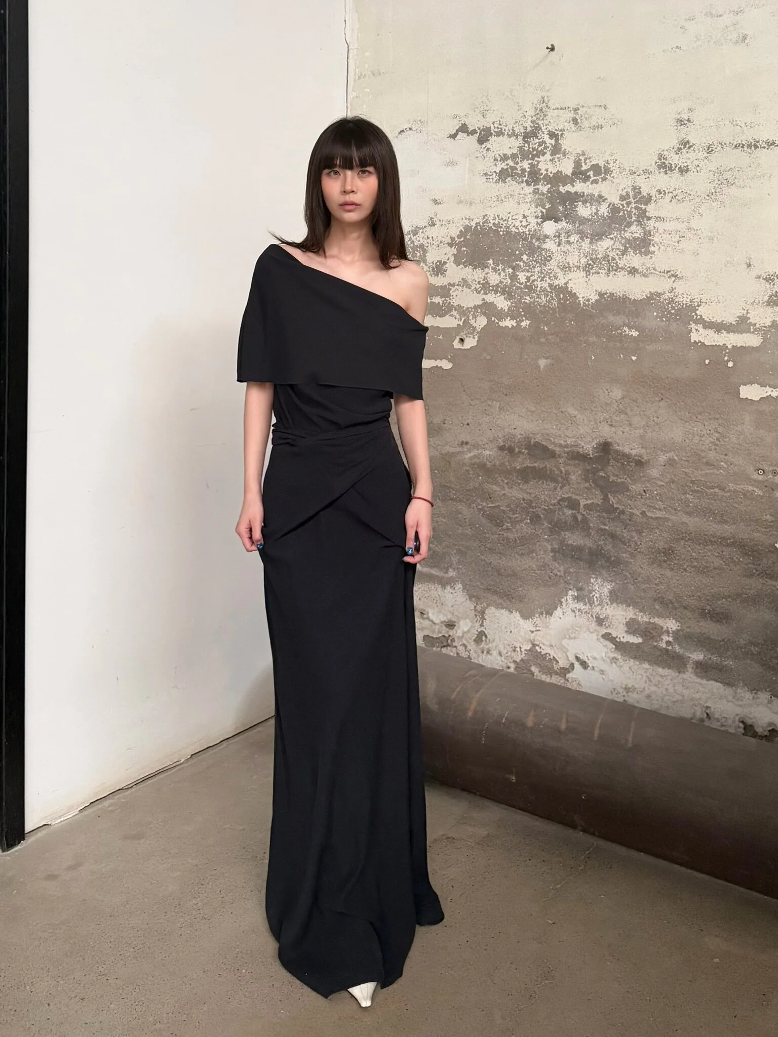 Cortana SS26 ONARA Dress CTN-SS26-A3867-NAVY PURO - Image 14