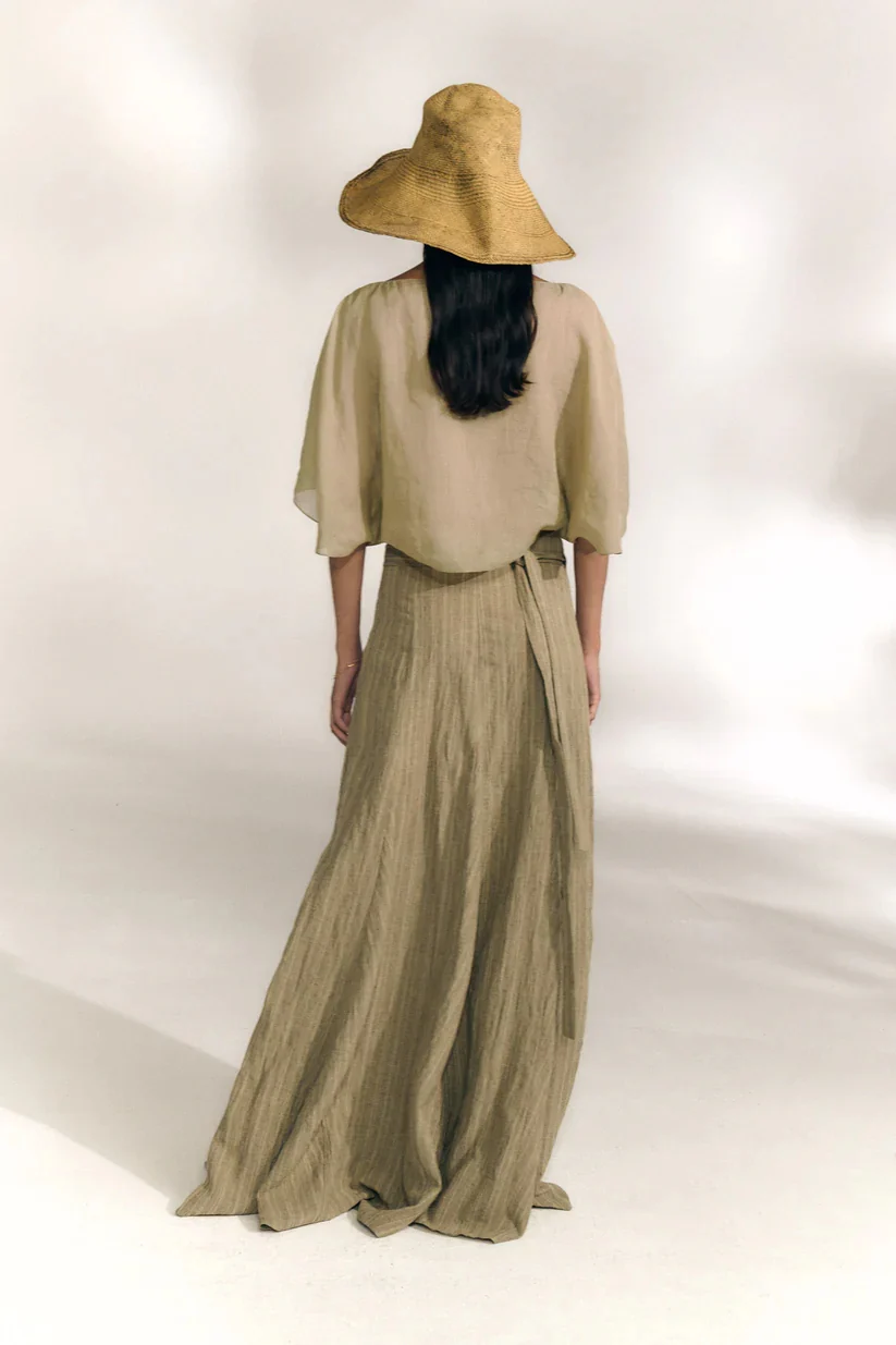 Cortana SS26 UFO top CTN-SS26-A0489-MATTE KHAKI - Image 12
