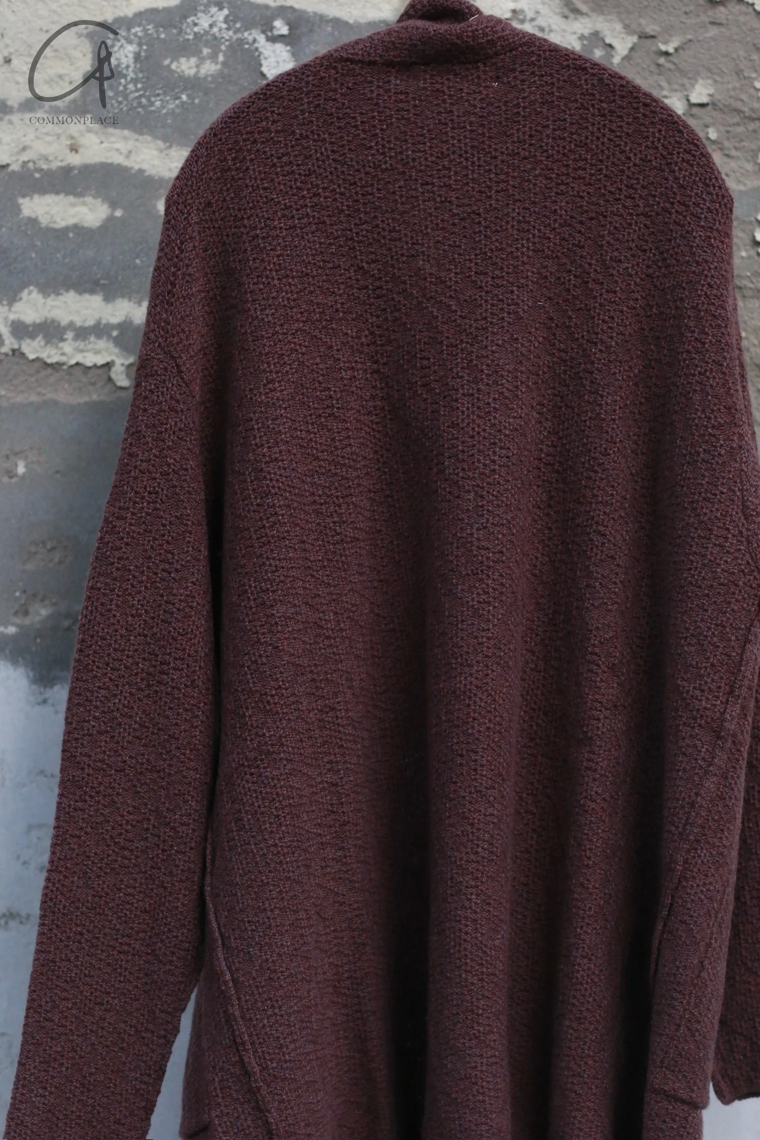 Daniel Andresen 24 autumn and winter cashmere loose fit cardigan Belgium DA-KORARIMA-MAUVE mauve KORARIMA - Image 3