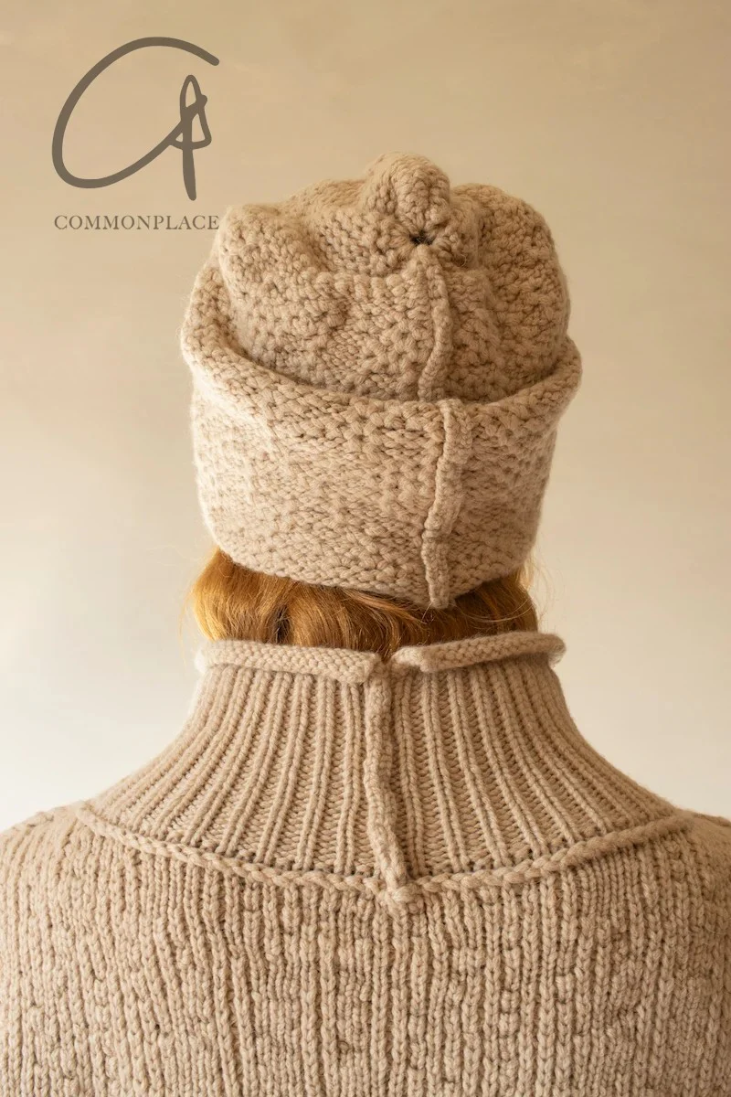 Daniel Andresen 24 Autumn Winter Hat Collection III Belgian Knitted Handmade DA-DUKKAH-ALBINO-F DUKKAH ALBINO ARTEMESIA - Image 7