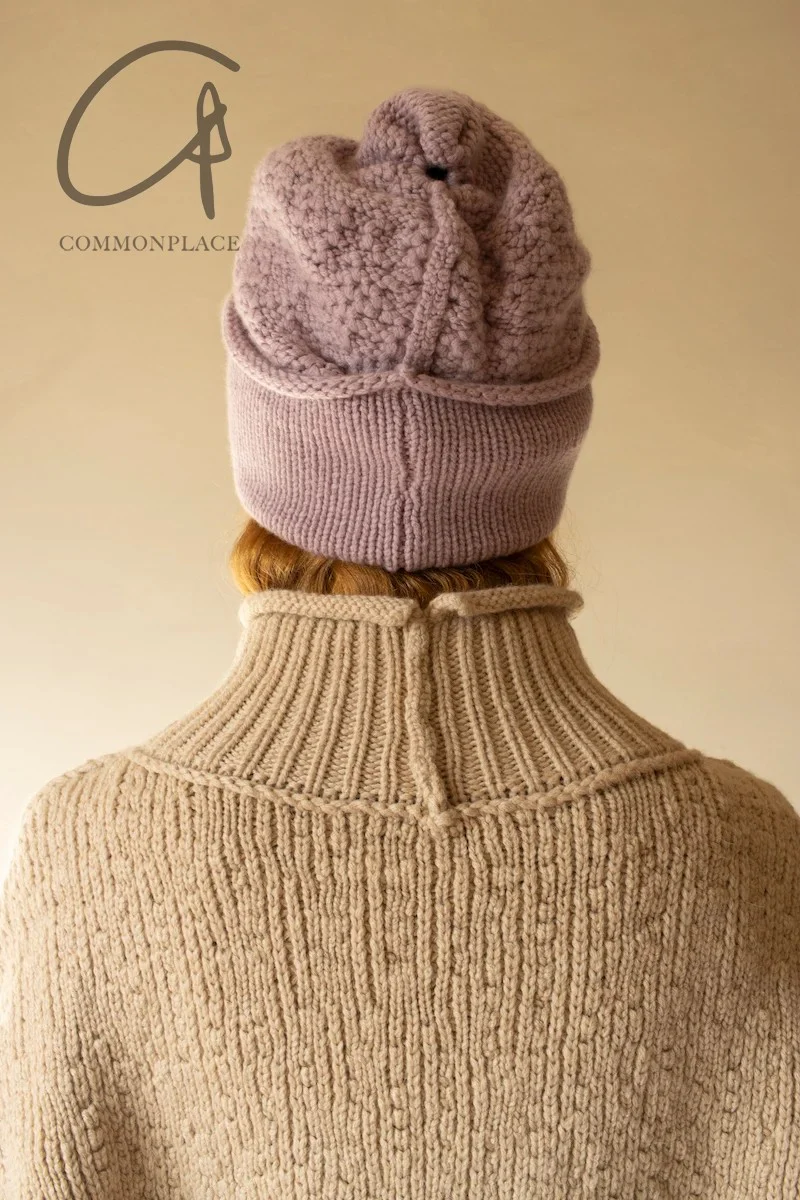 Daniel Andresen 24 Autumn Winter Hat Collection III Belgian Knitted Handmade DA-GALAX-LILAC-F GALAX lilac ARTEMESIA - Image 7