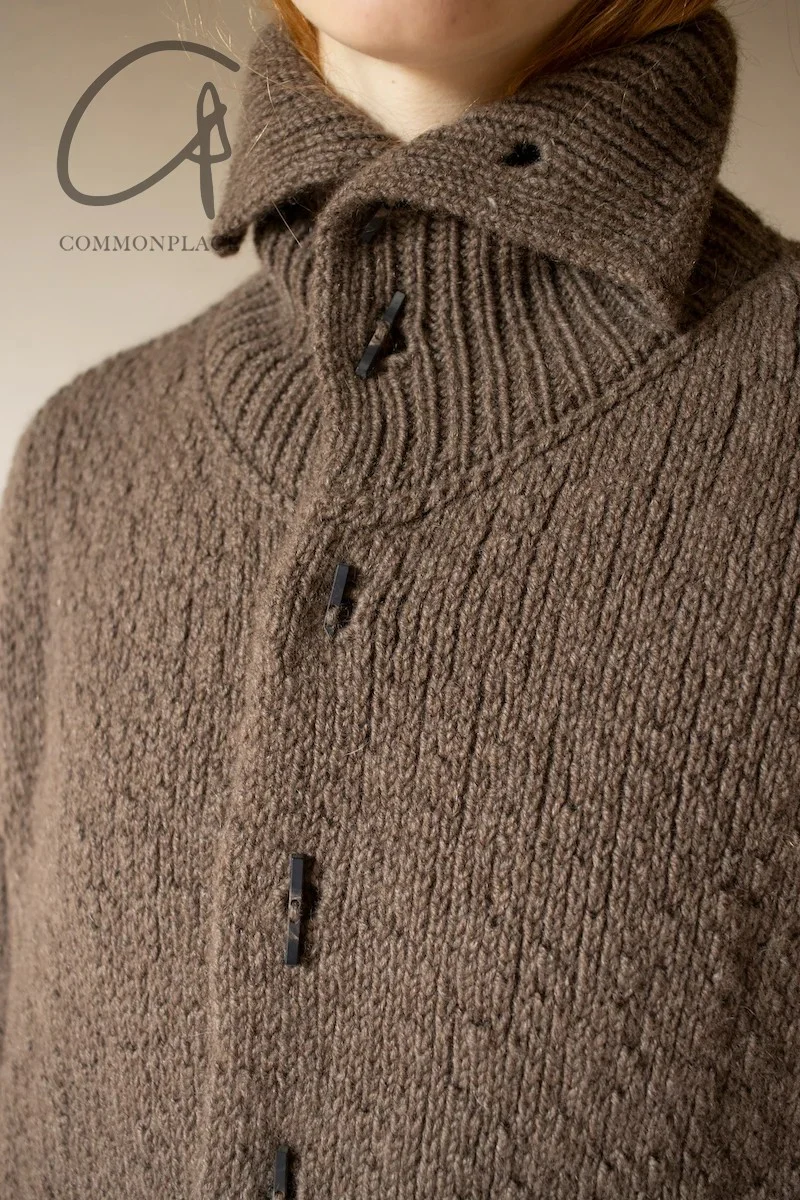 Daniel Andresen 24 Autumn/Winter Pure Yak Wool Long Button Cardigan/Coat Belgium DA-NORRIS-PRALINE NORRIS - Image 9