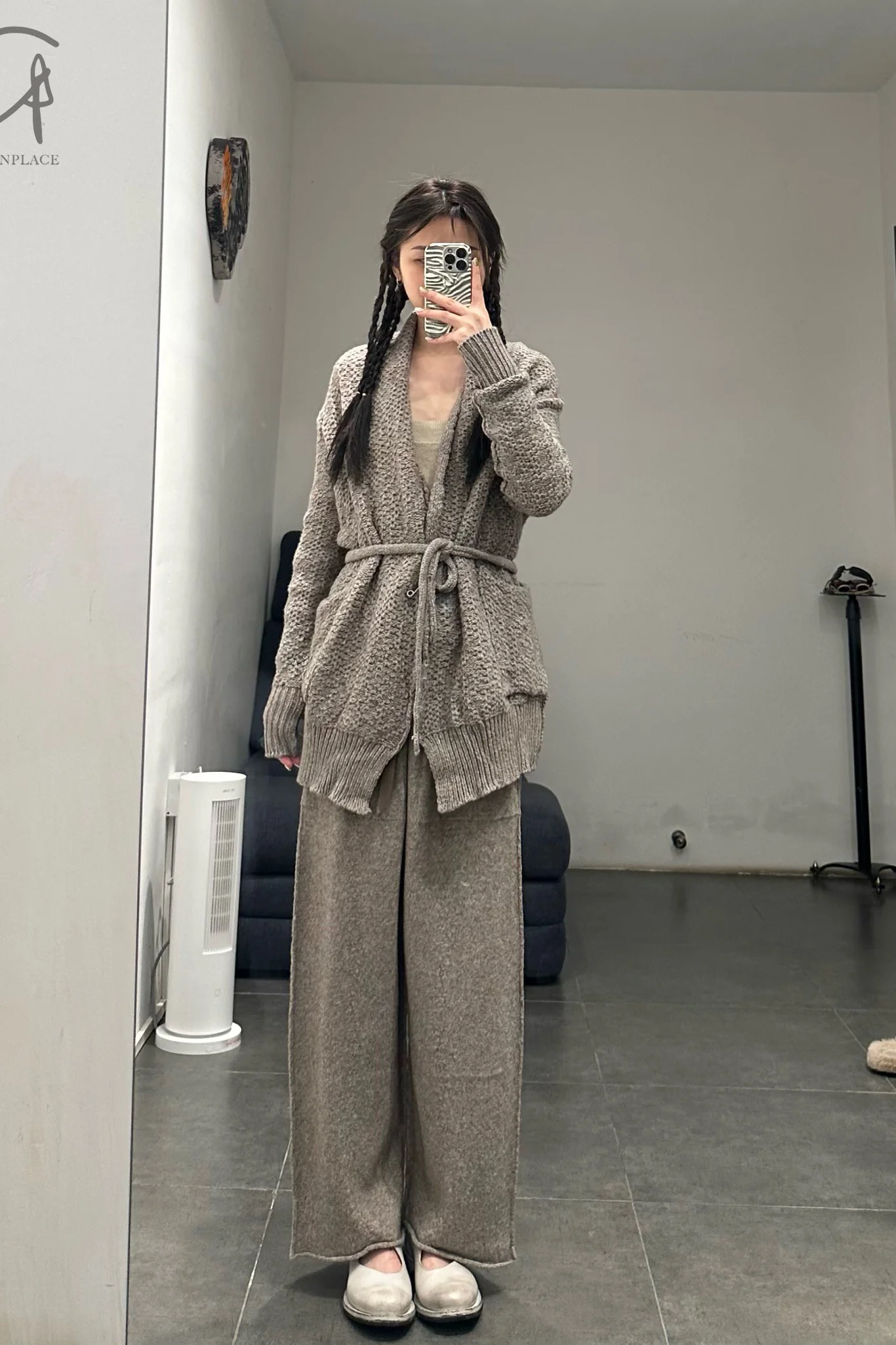 Daniel Andresen cardigan DA-23SS Dadel-DIAOPI mink color PDA11 - Image 11