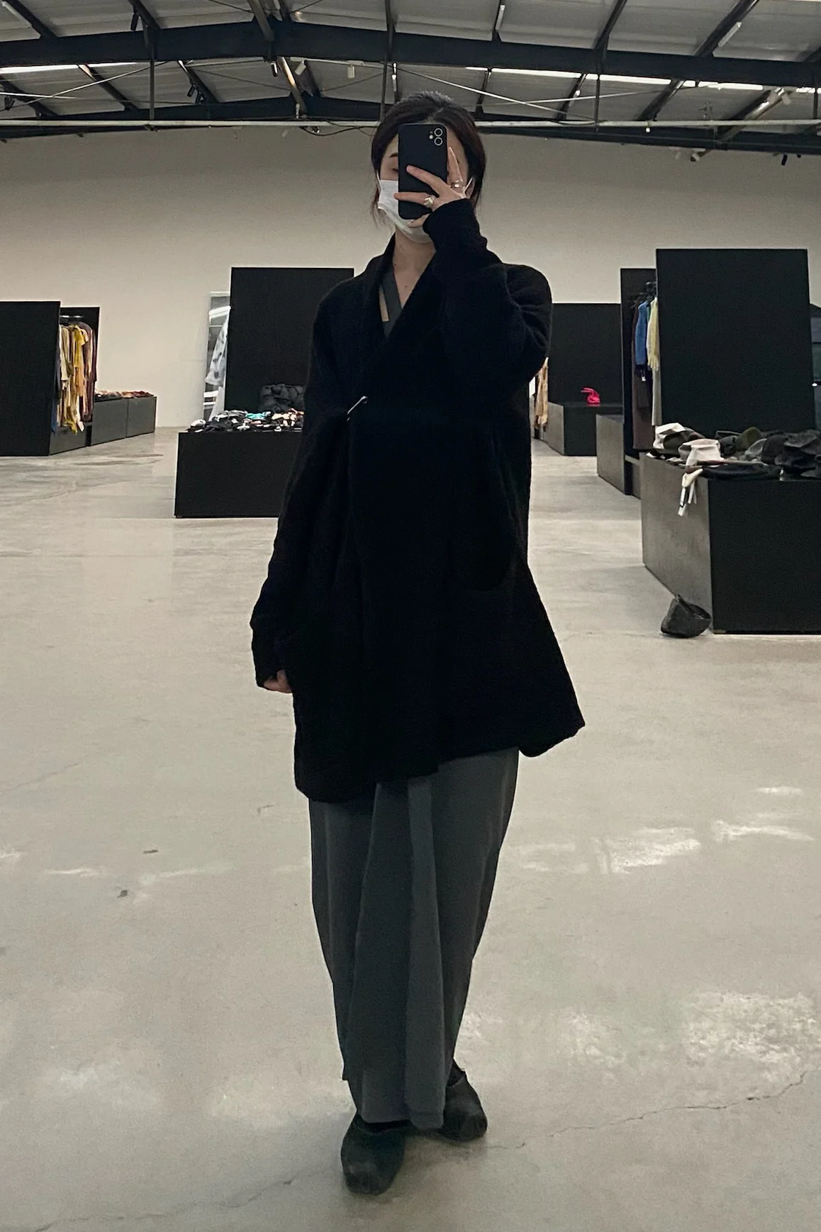 Daniel Andresen cardigan Beuys black 5 (PDA6) - Image 23