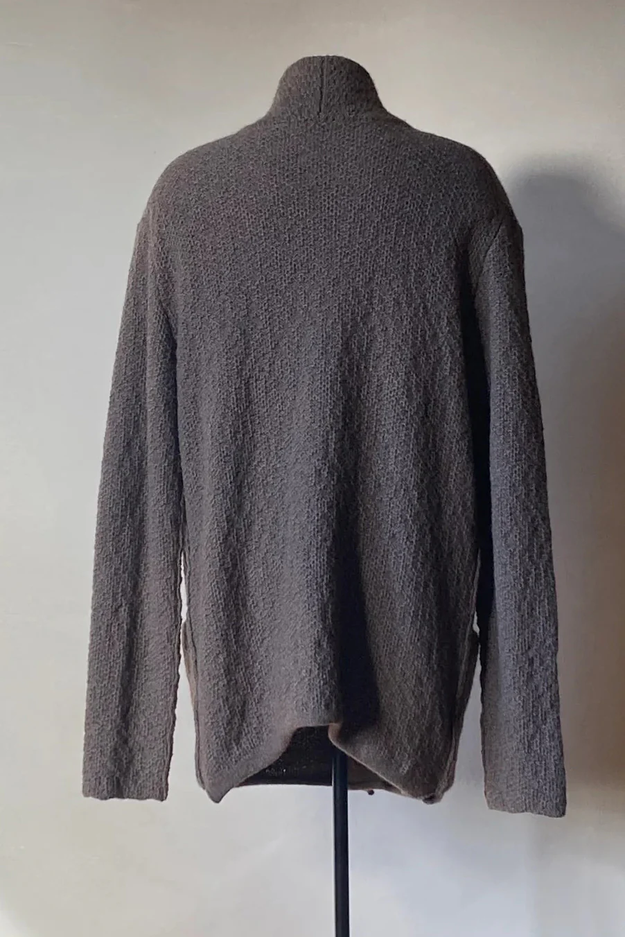 Daniel Andresen cardigan with pockets 23SS batato chocolate 4 (PDA6) - Image 6