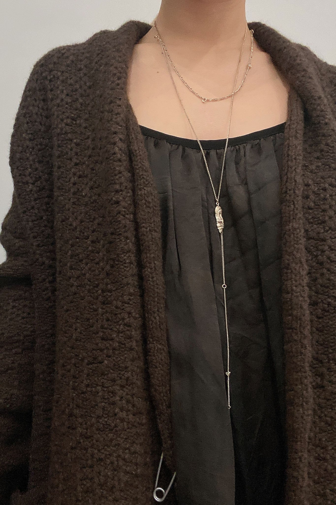 Daniel Andresen Classic Pin Cardigan Kousa Brown 7 (PDA6) - Image 12
